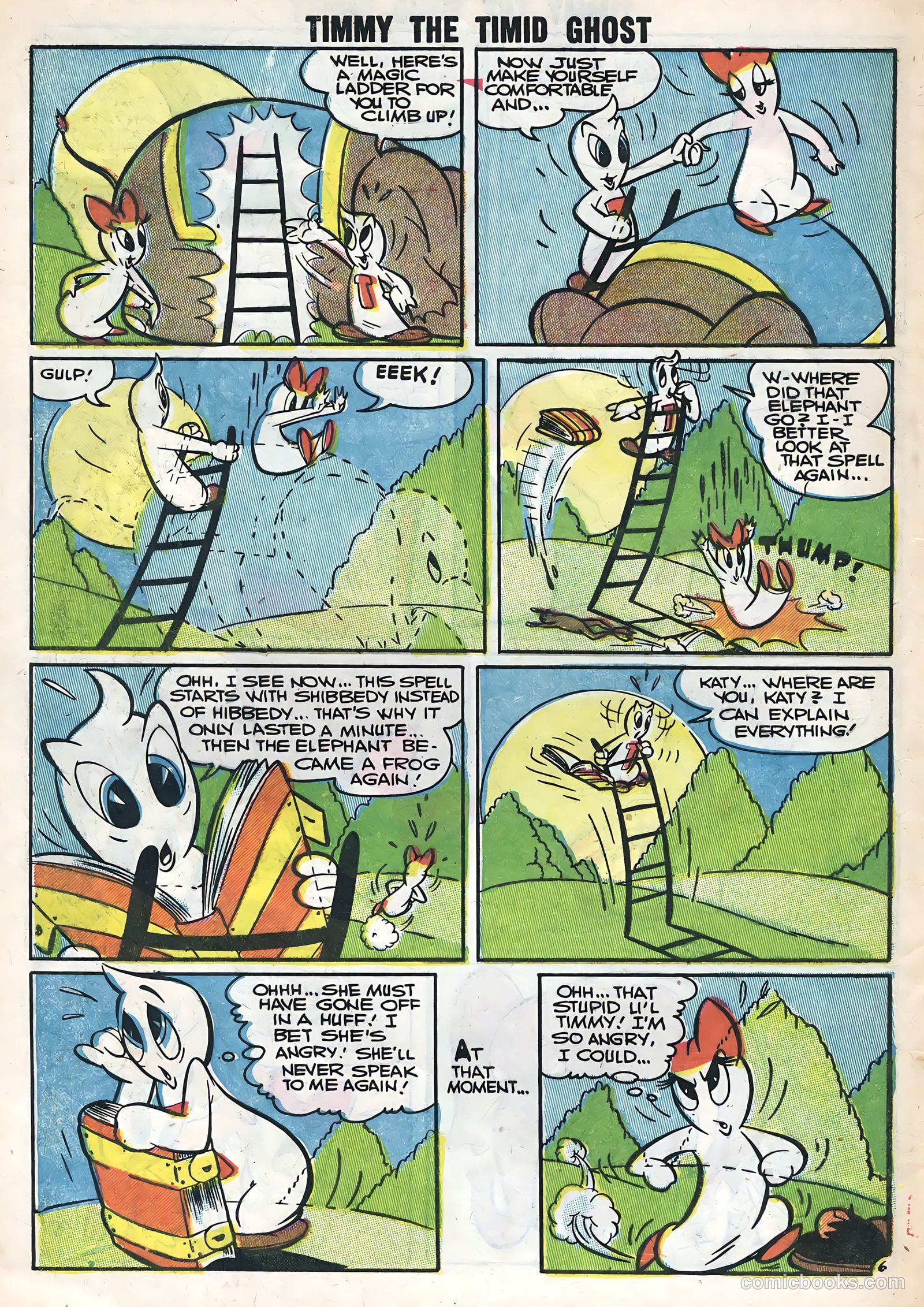 Timmy the Timid Ghost #7 — page 8 of 36
