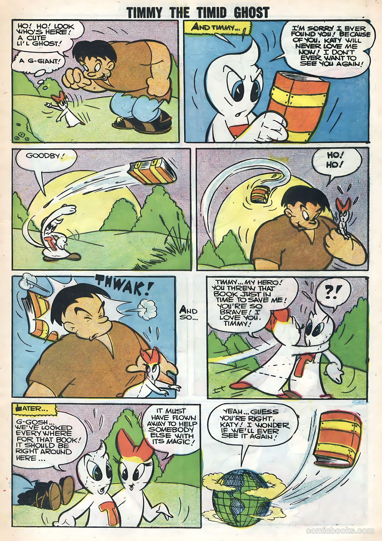 Timmy the Timid Ghost #7 — page 9 of 36