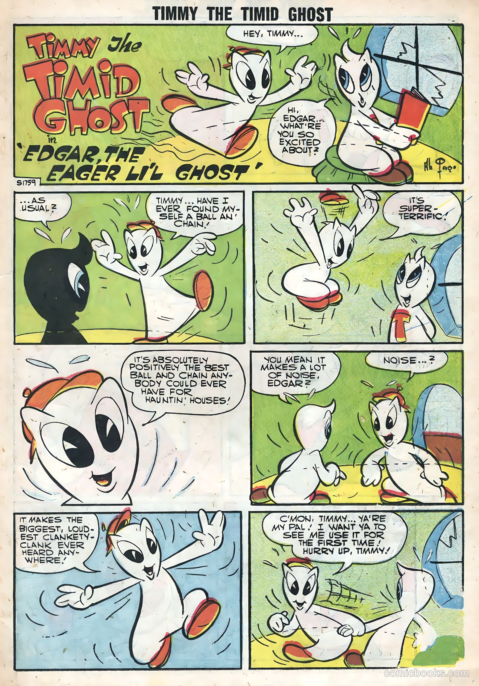 Timmy the Timid Ghost #7 — page 15 of 36