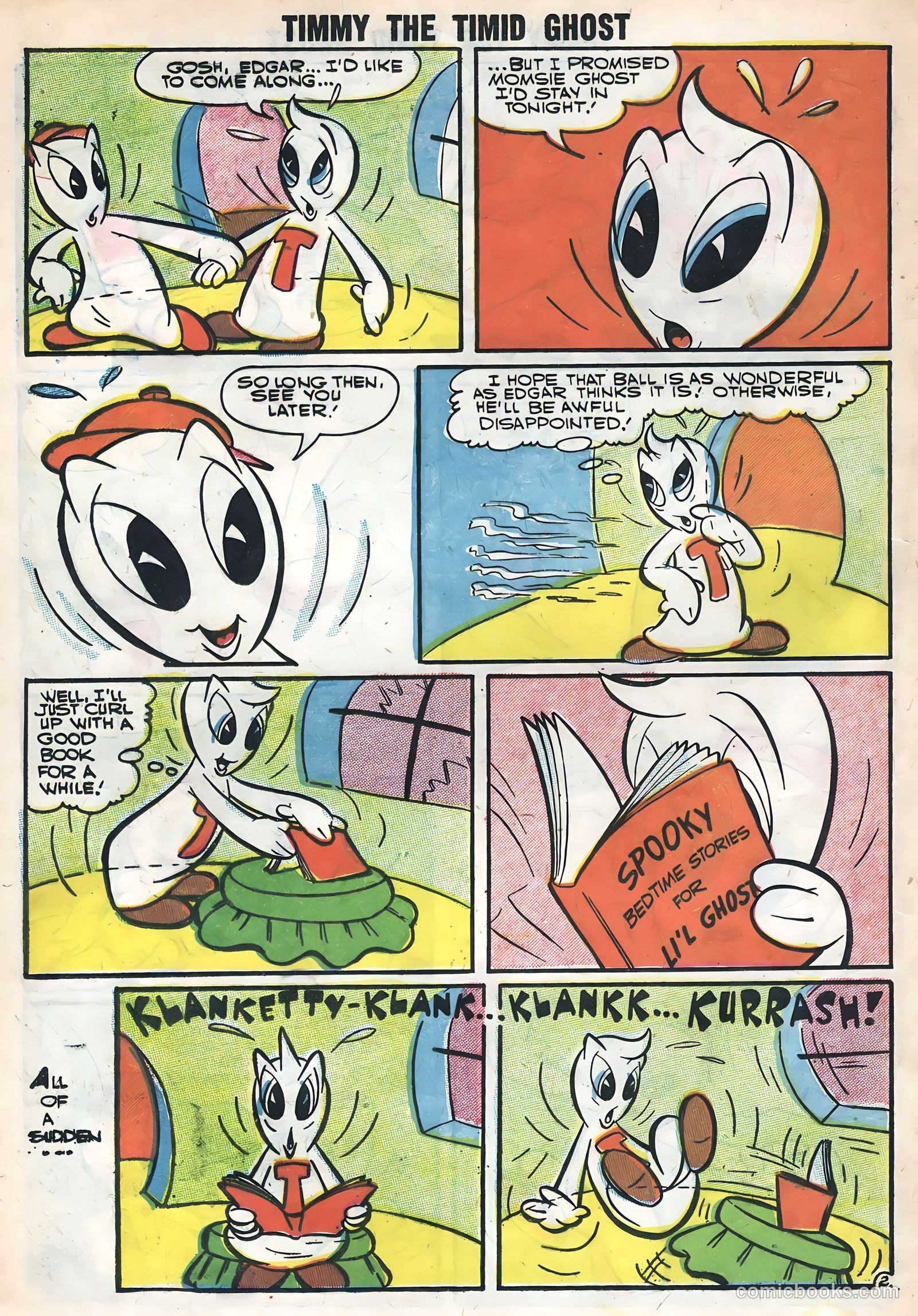 Timmy the Timid Ghost #7 — page 16 of 36