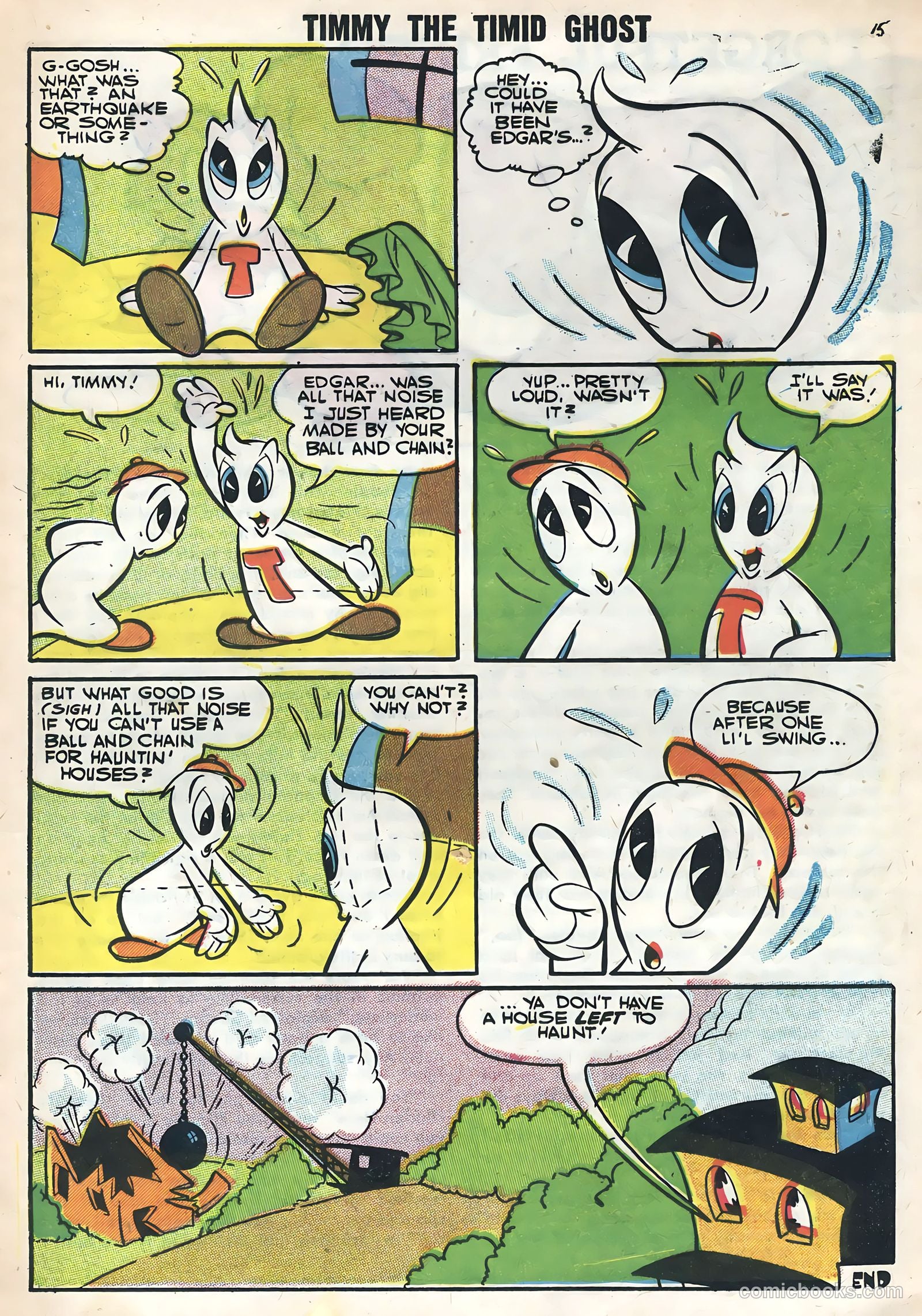 Timmy the Timid Ghost #7 — page 17 of 36