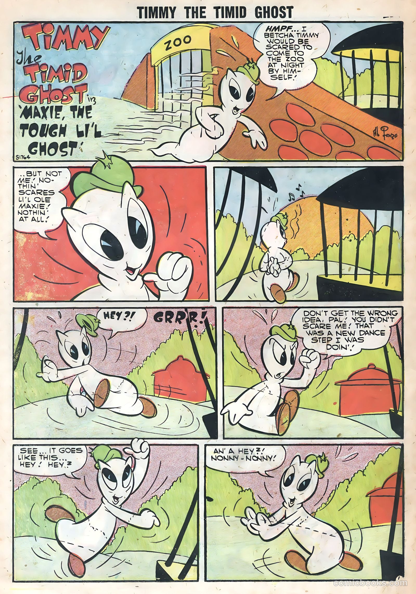 Timmy the Timid Ghost #7 — page 22 of 36
