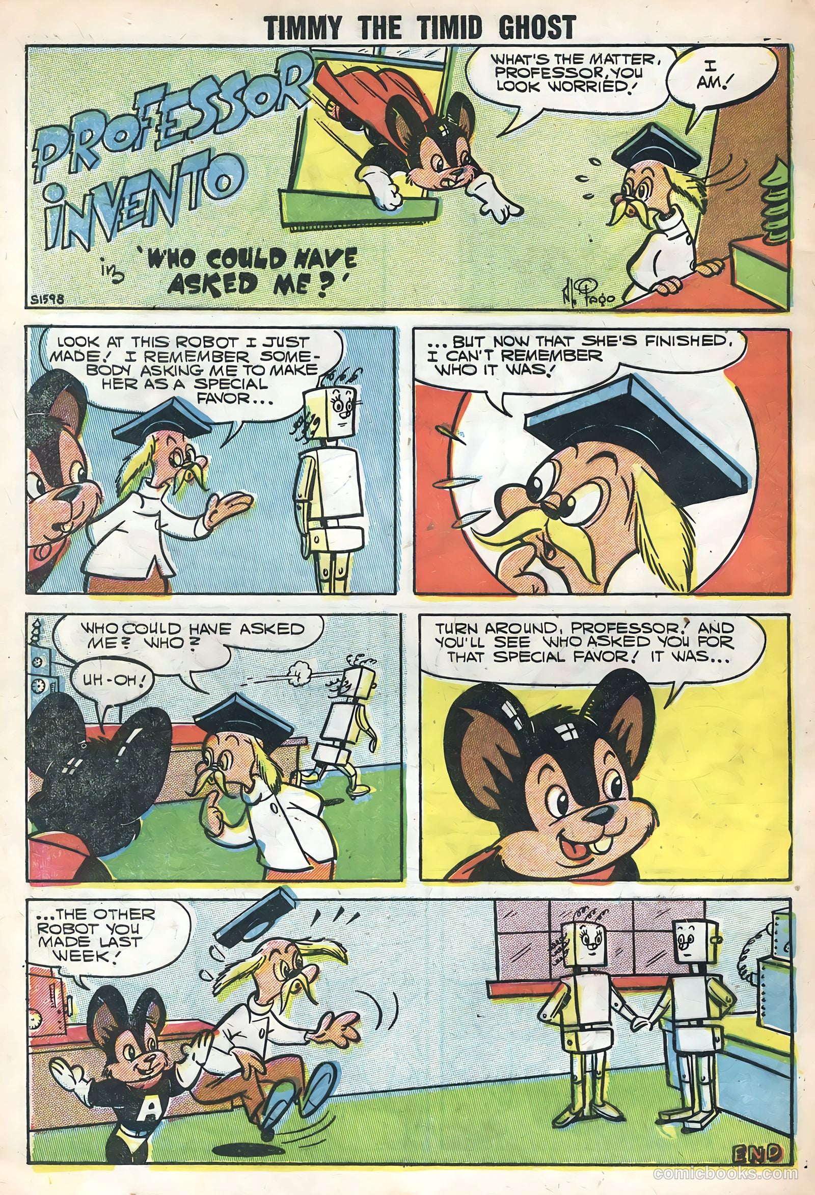 Timmy the Timid Ghost #7 — page 32 of 36