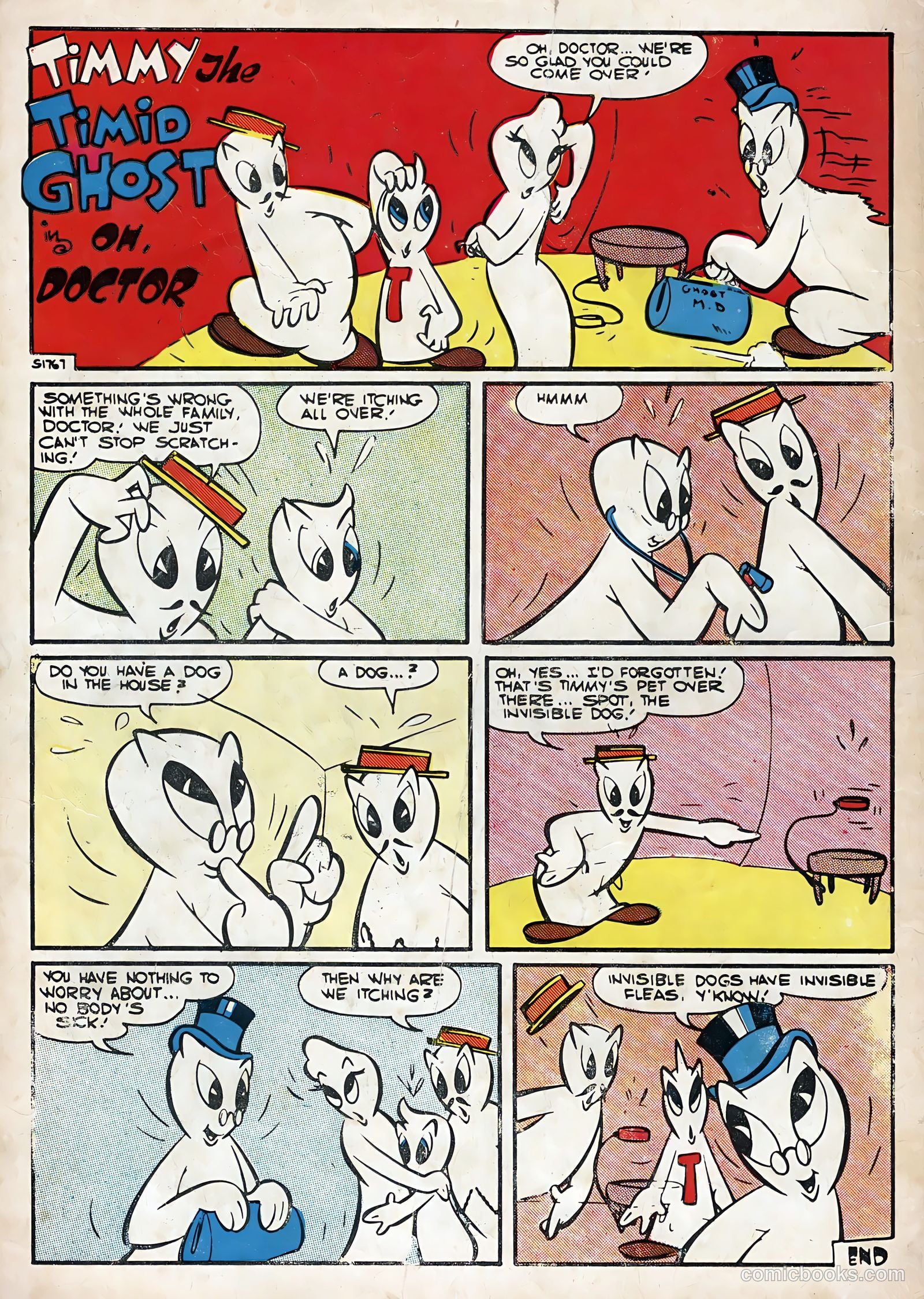 Timmy the Timid Ghost #7 — page 36 of 36
