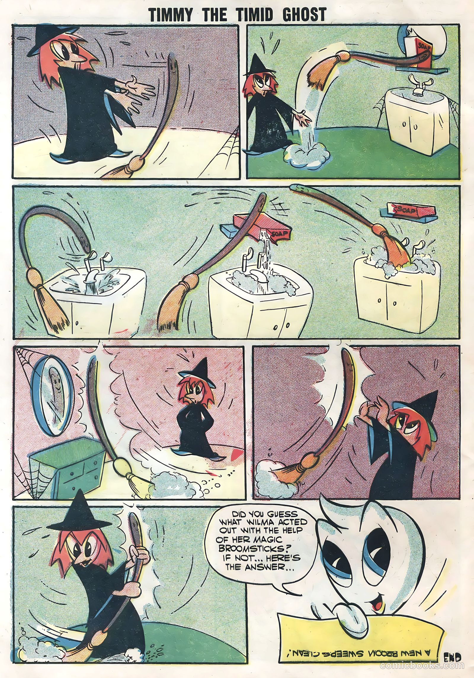 Timmy the Timid Ghost #8 — page 32 of 36