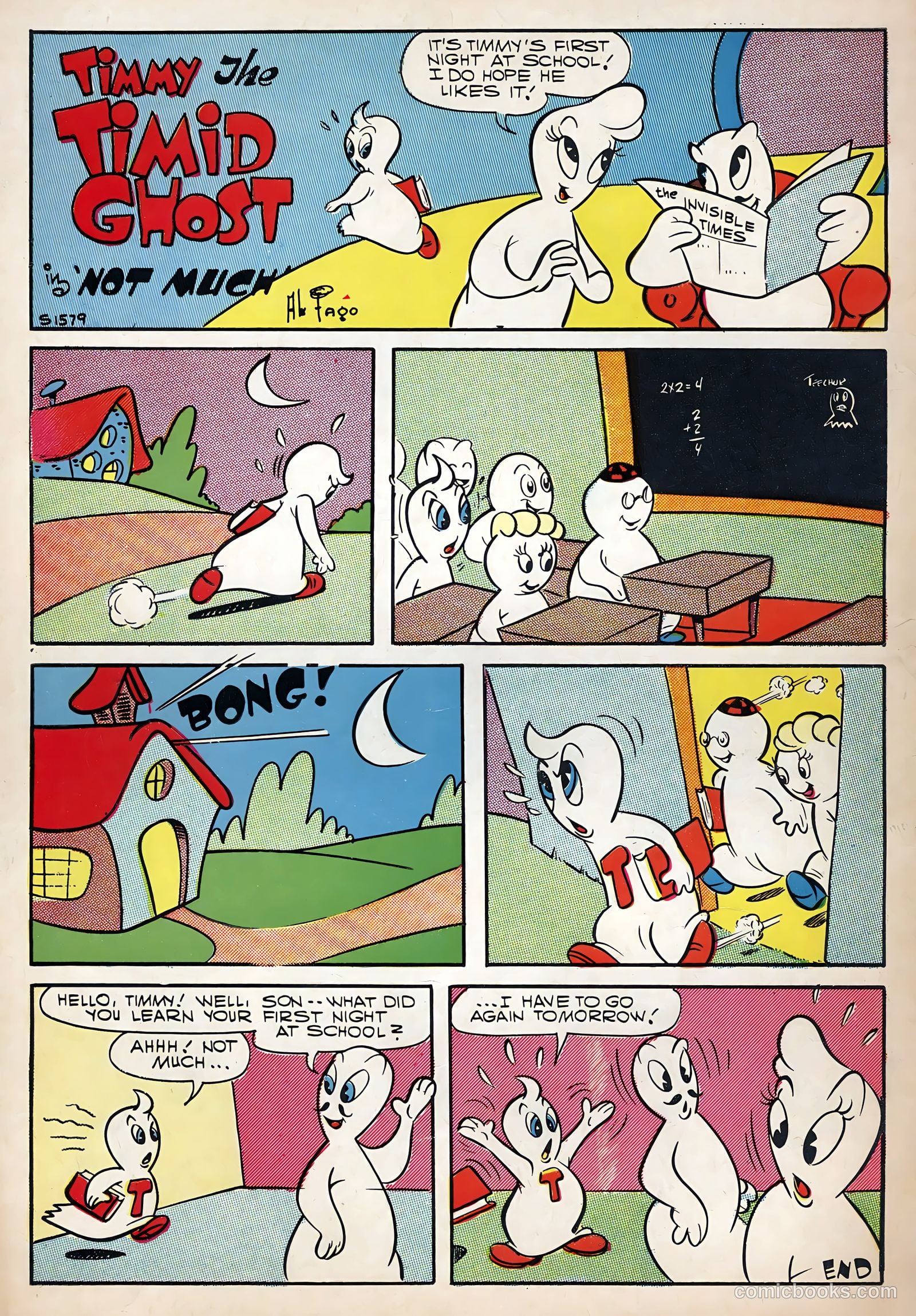 Timmy the Timid Ghost #8 — page 36 of 36