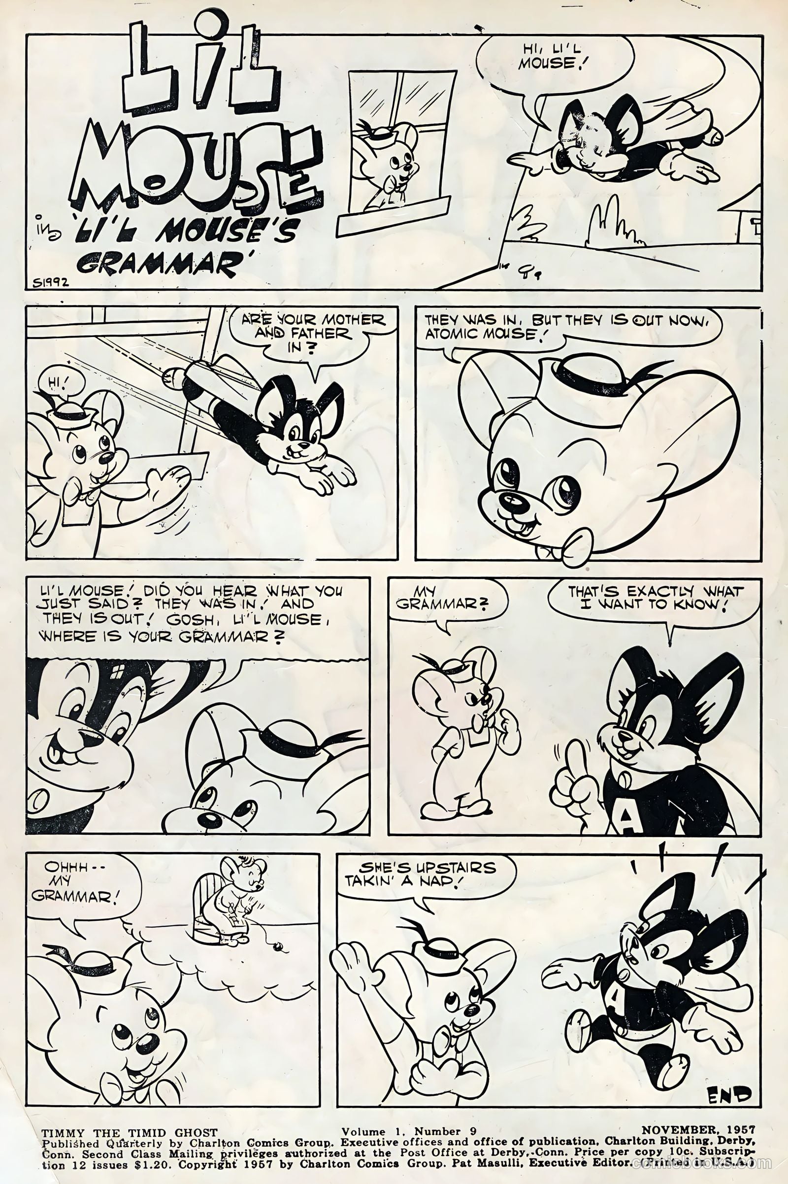 Timmy the Timid Ghost #9 — page 2 of 36