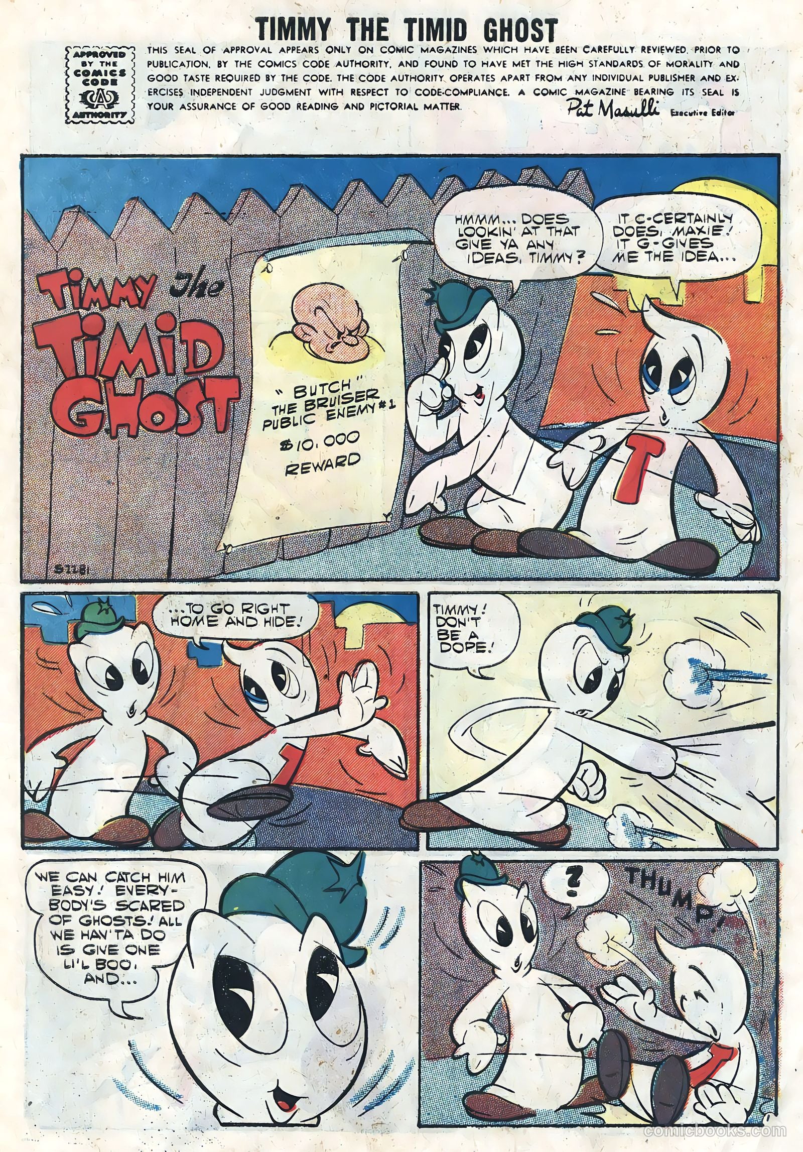 Timmy the Timid Ghost #9 — page 3 of 36