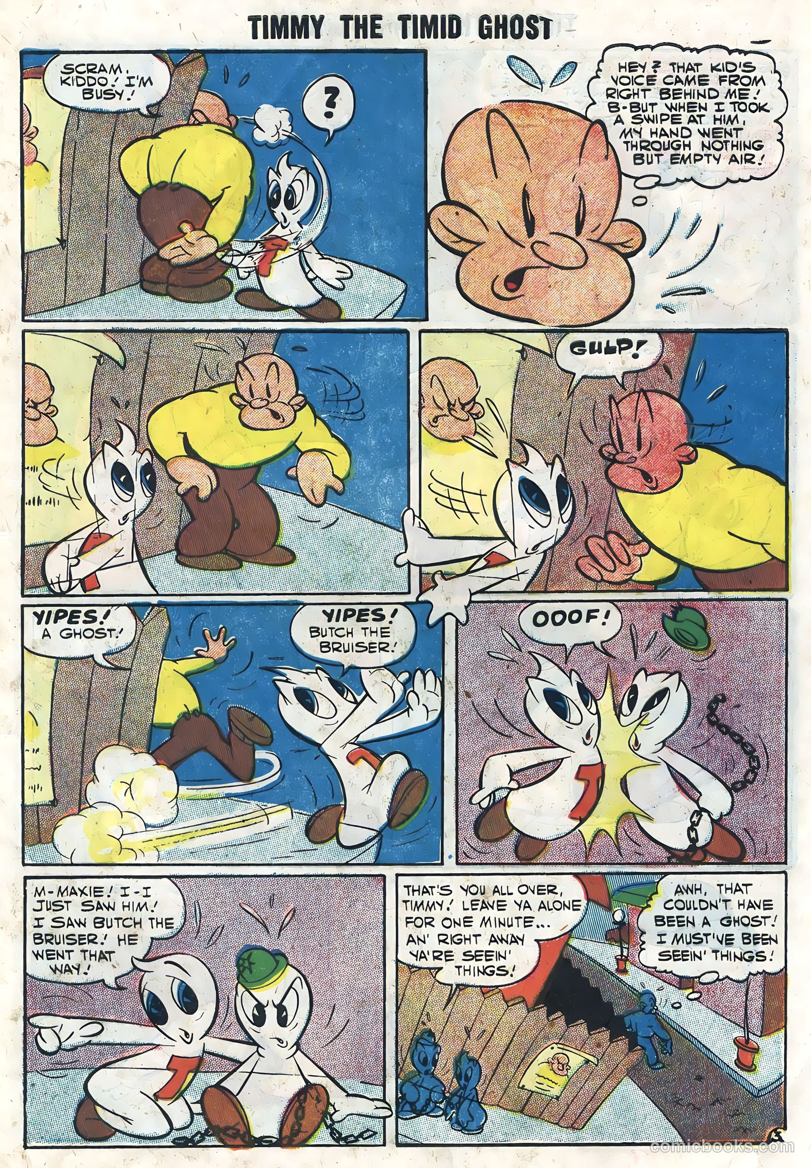 Timmy the Timid Ghost #9 — page 5 of 36