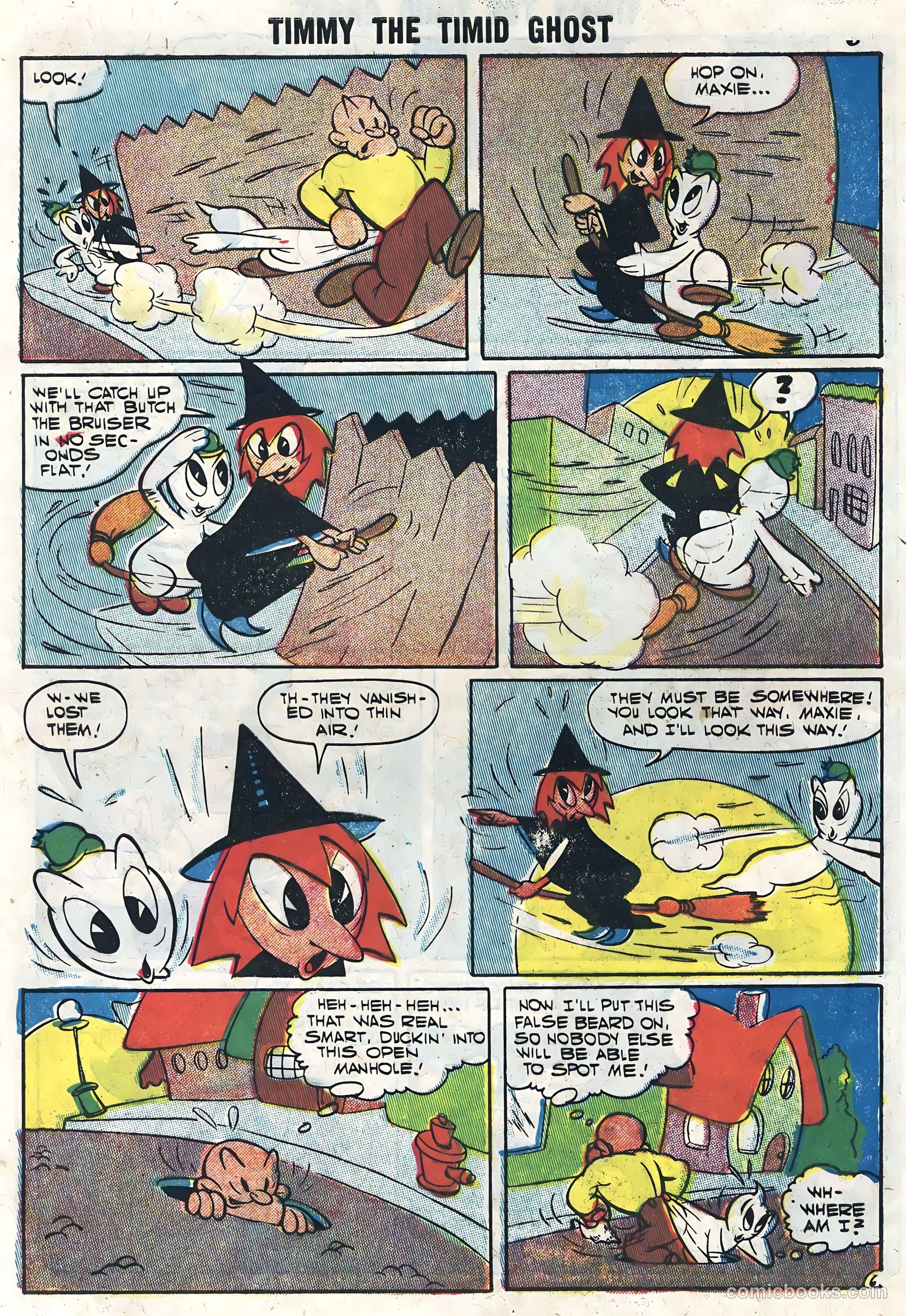 Timmy the Timid Ghost #9 — page 8 of 36