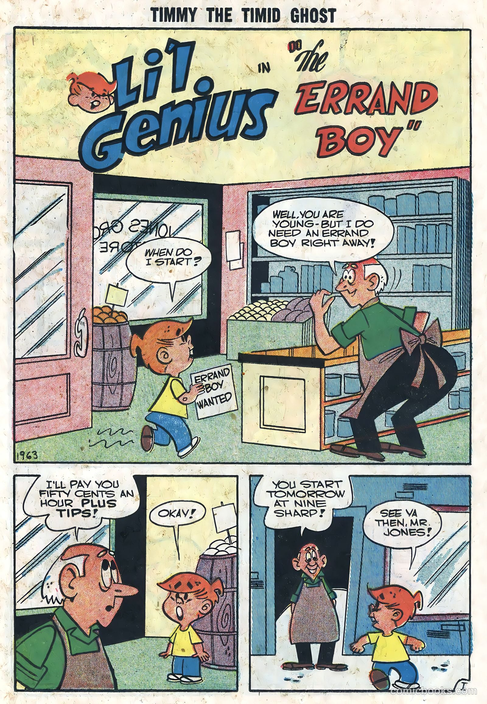 Timmy the Timid Ghost #9 — page 11 of 36