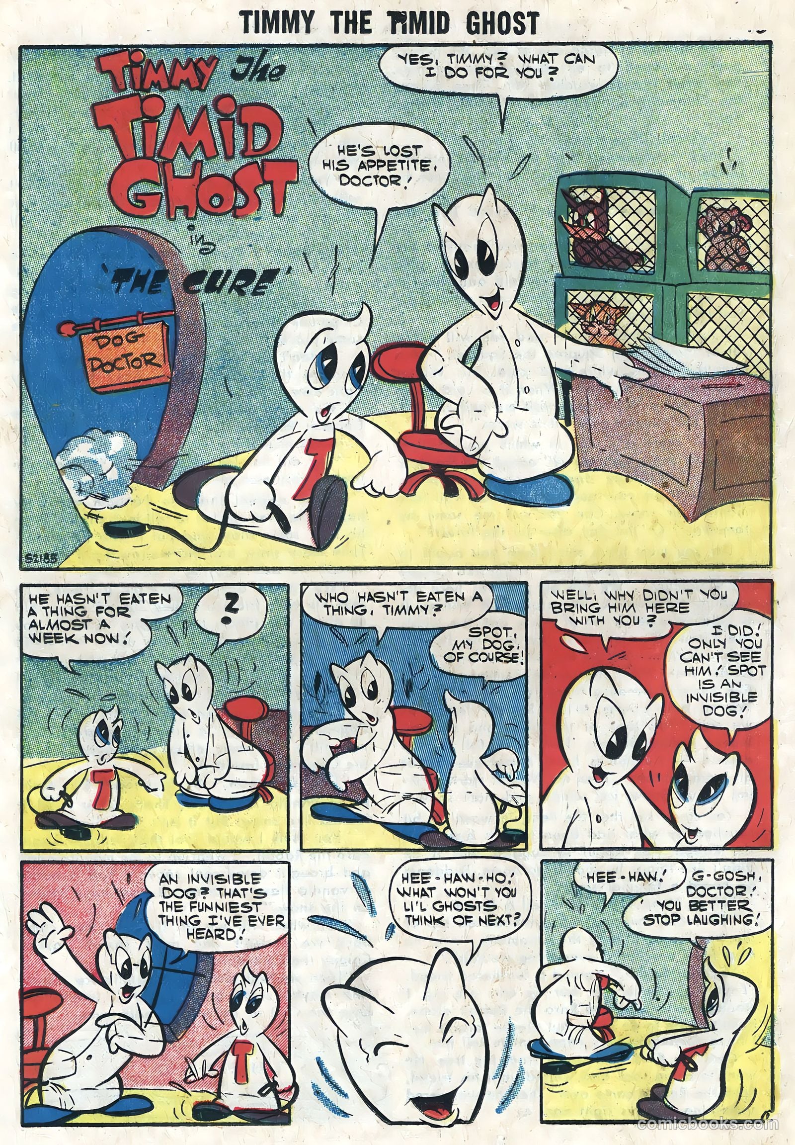 Timmy the Timid Ghost #9 — page 18 of 36