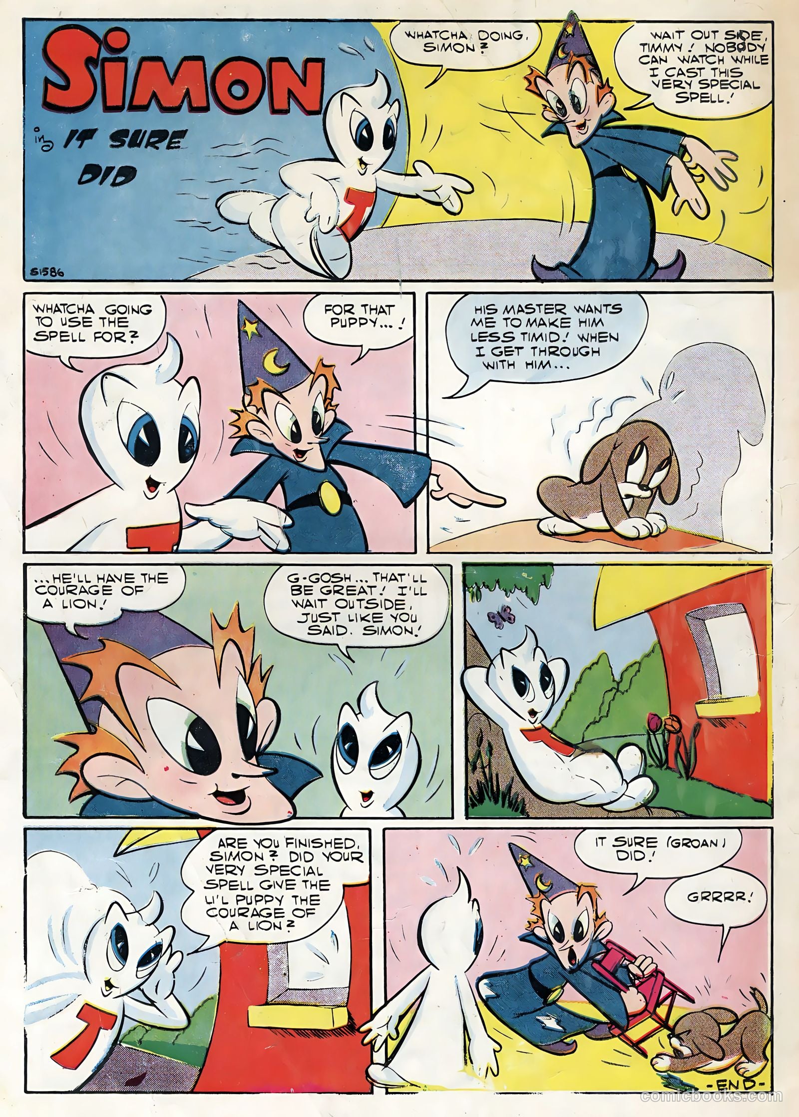 Timmy the Timid Ghost #9 — page 36 of 36