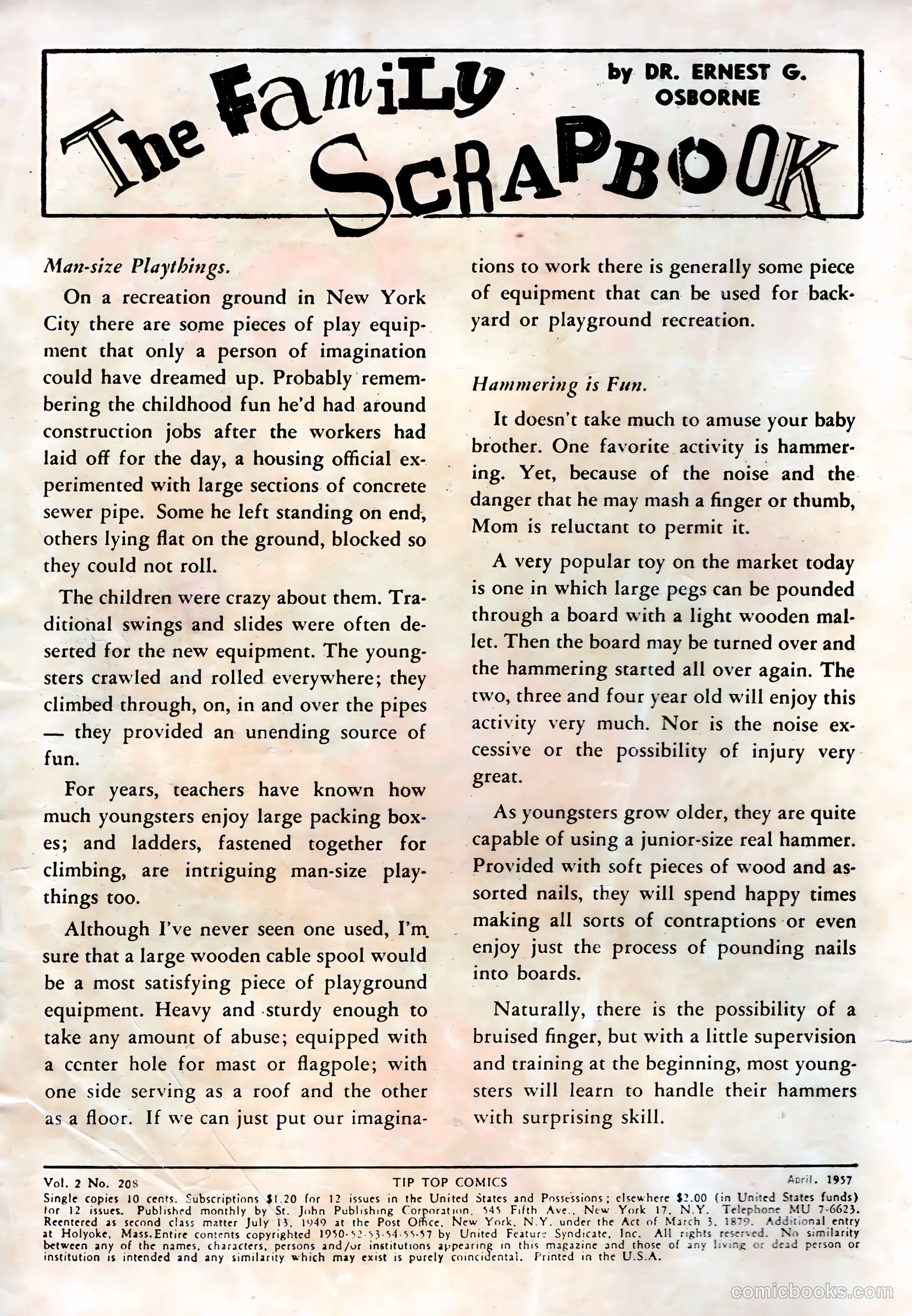 Tip Top Comics #208 — page 2 of 13