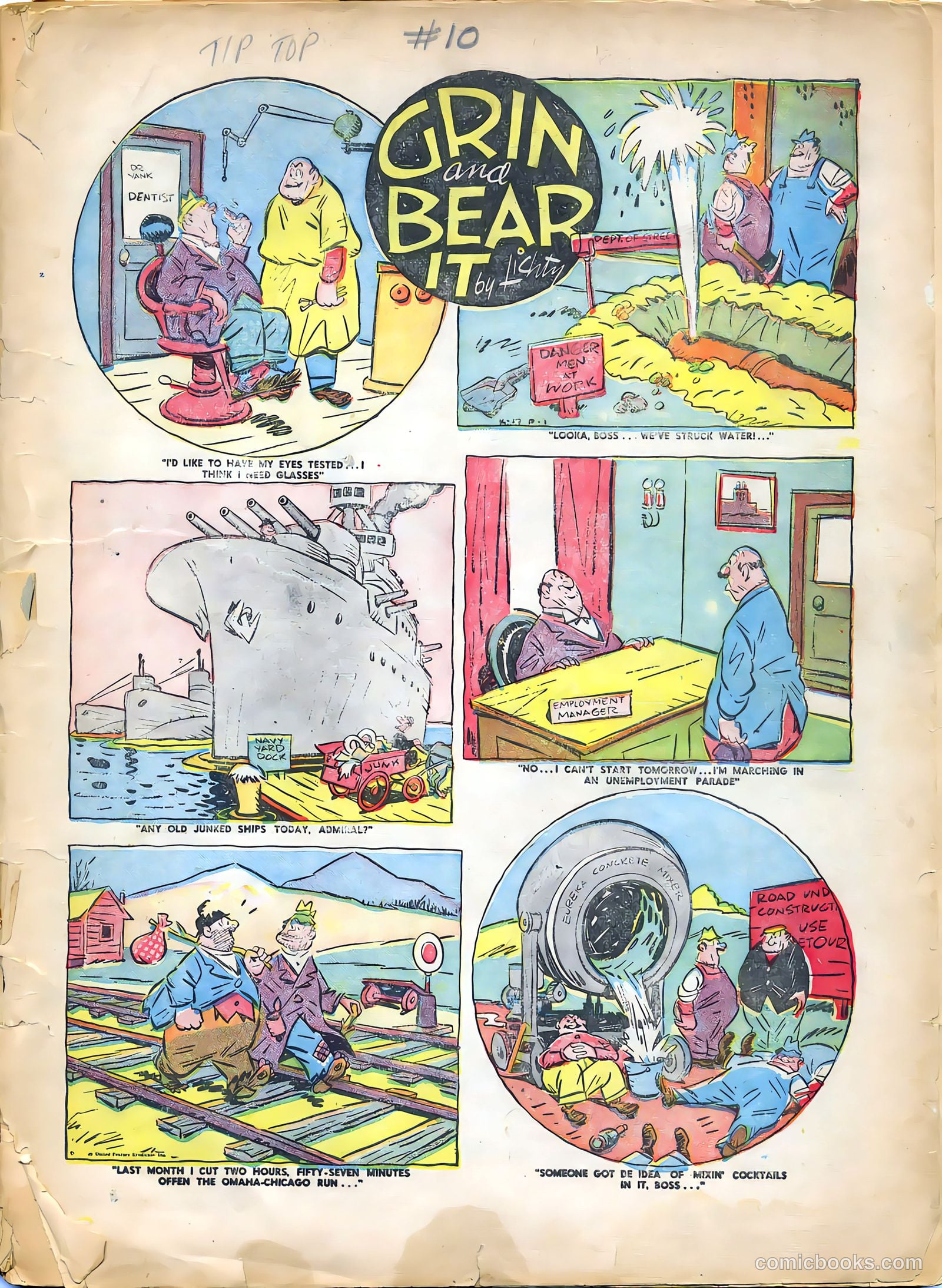 Tip Topper Comics #10 — page 3 of 58