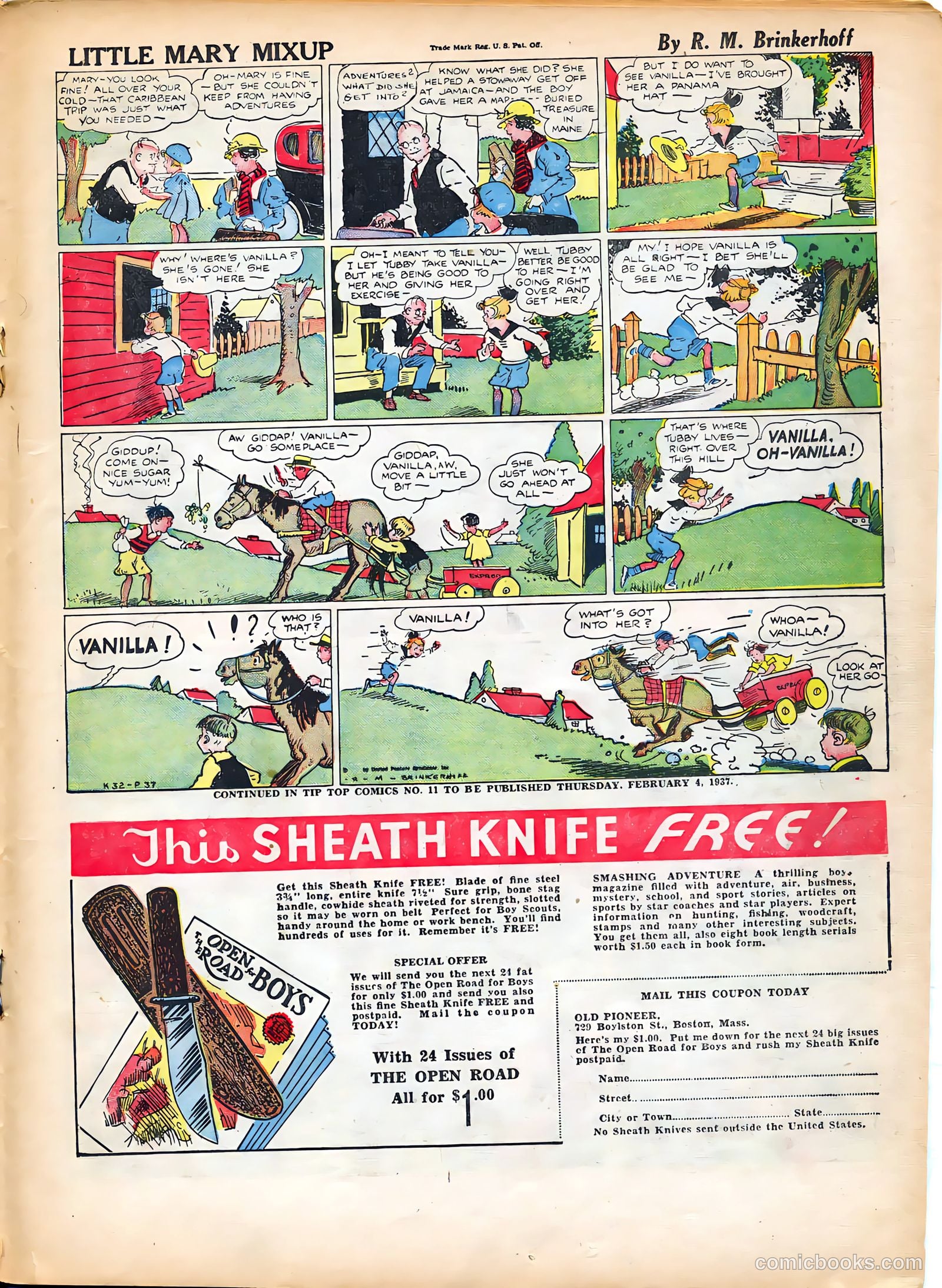 Tip Topper Comics #10 — page 29 of 58