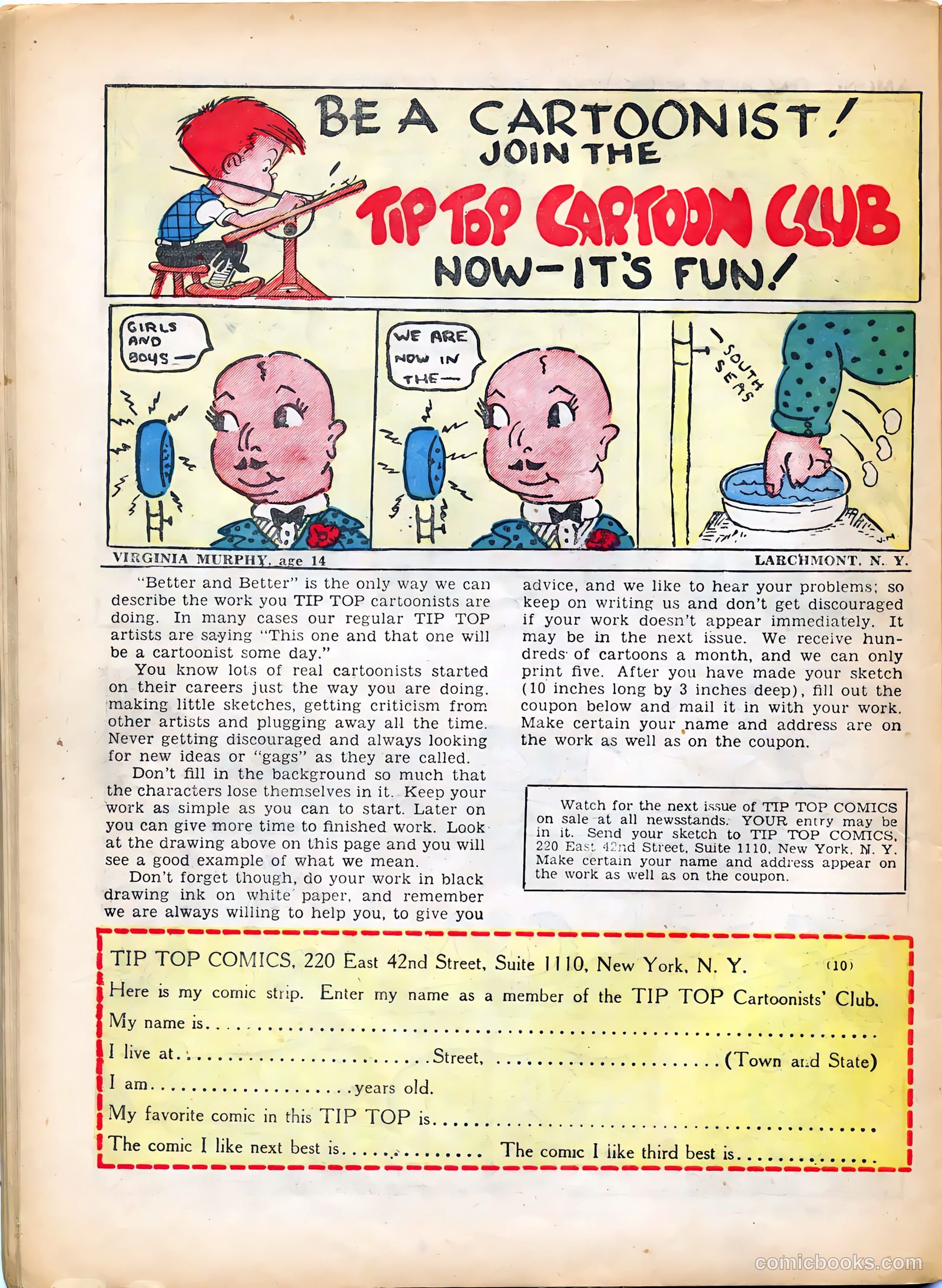 Tip Topper Comics #10 — page 42 of 58