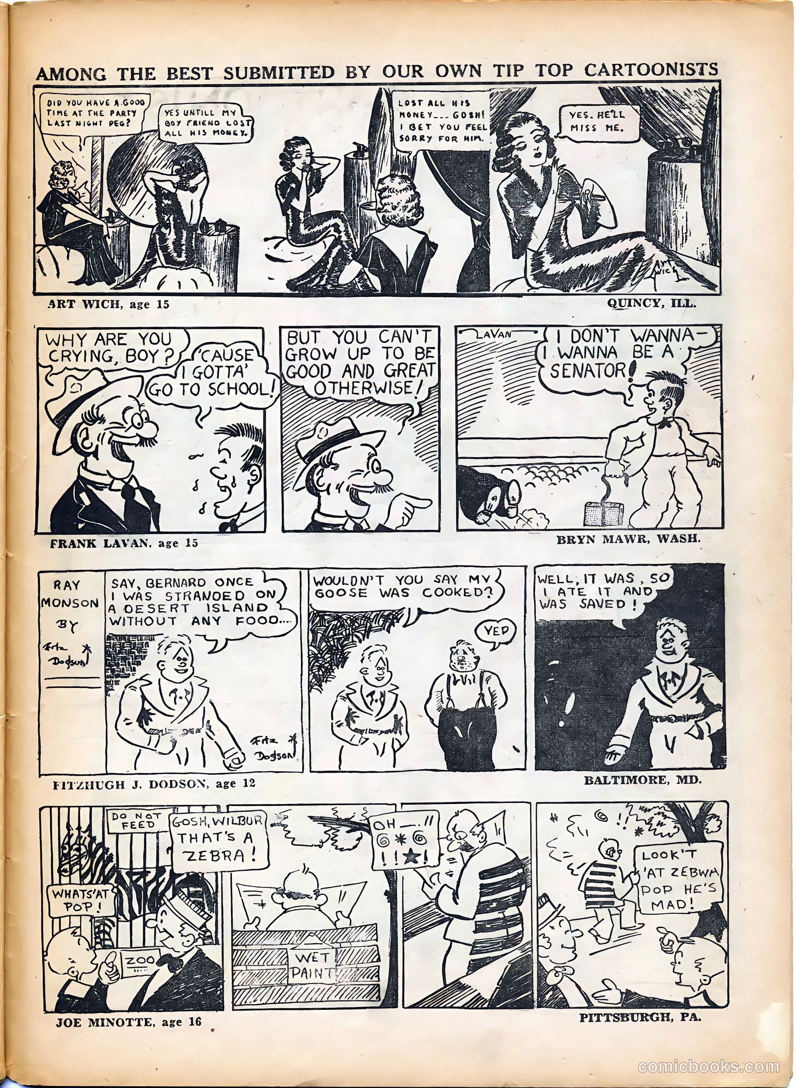 Tip Topper Comics #10 — page 43 of 58