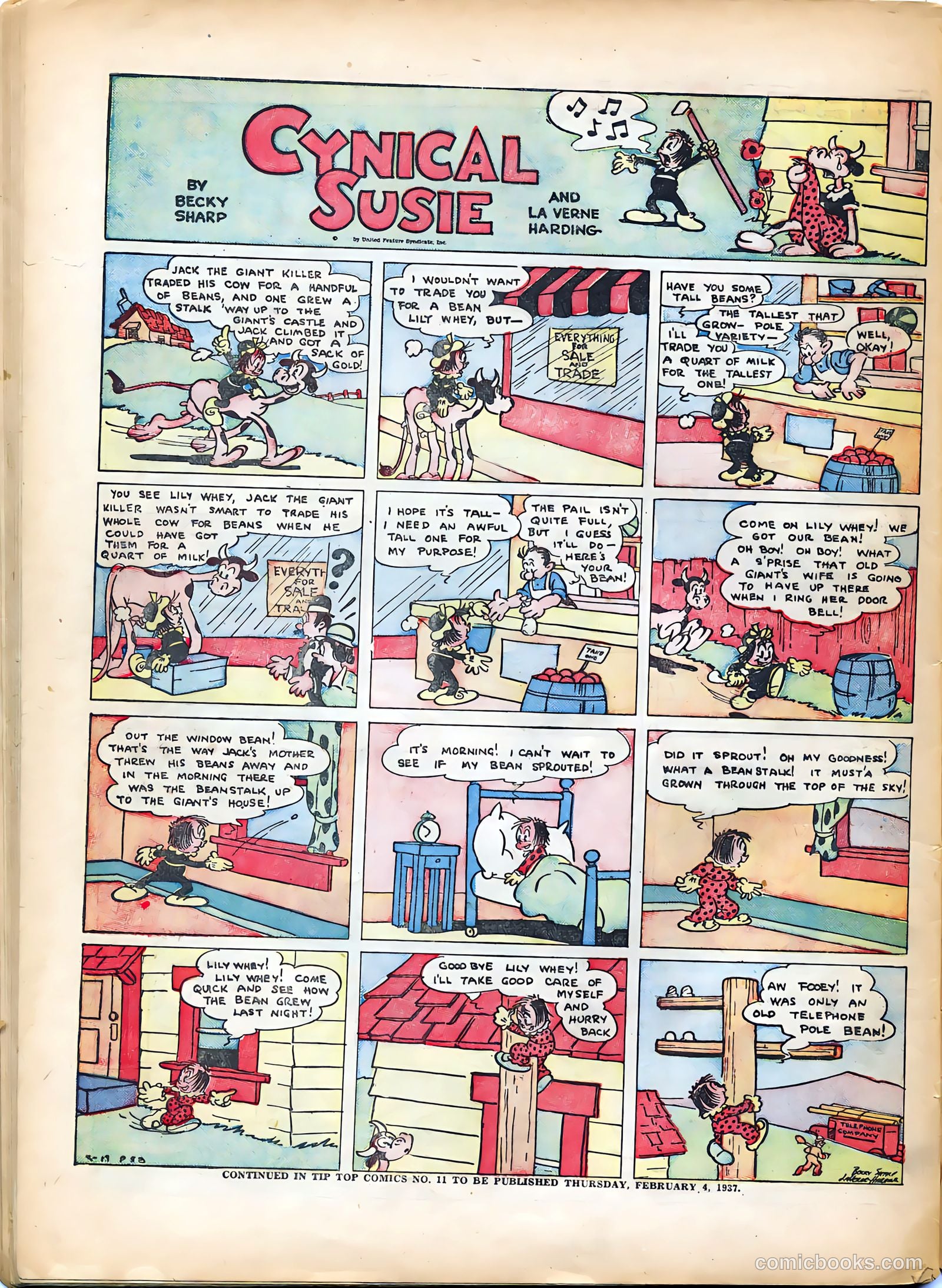 Tip Topper Comics #10 — page 50 of 58