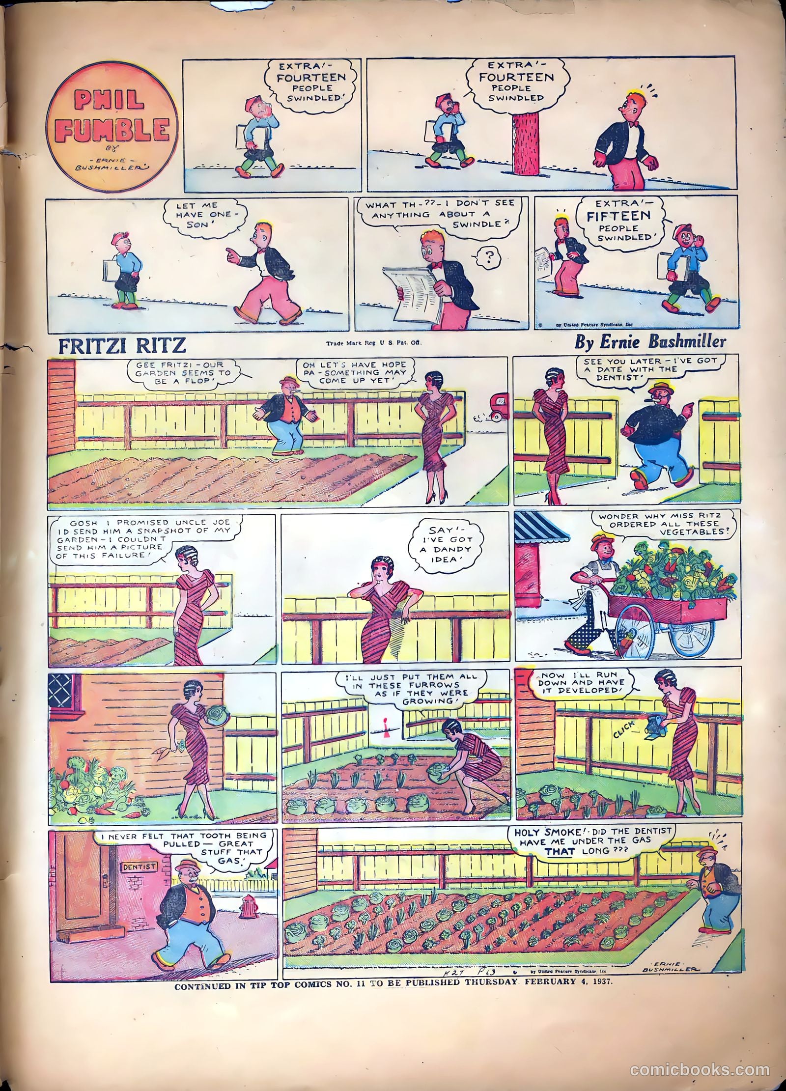 Tip Topper Comics #10 — page 55 of 58