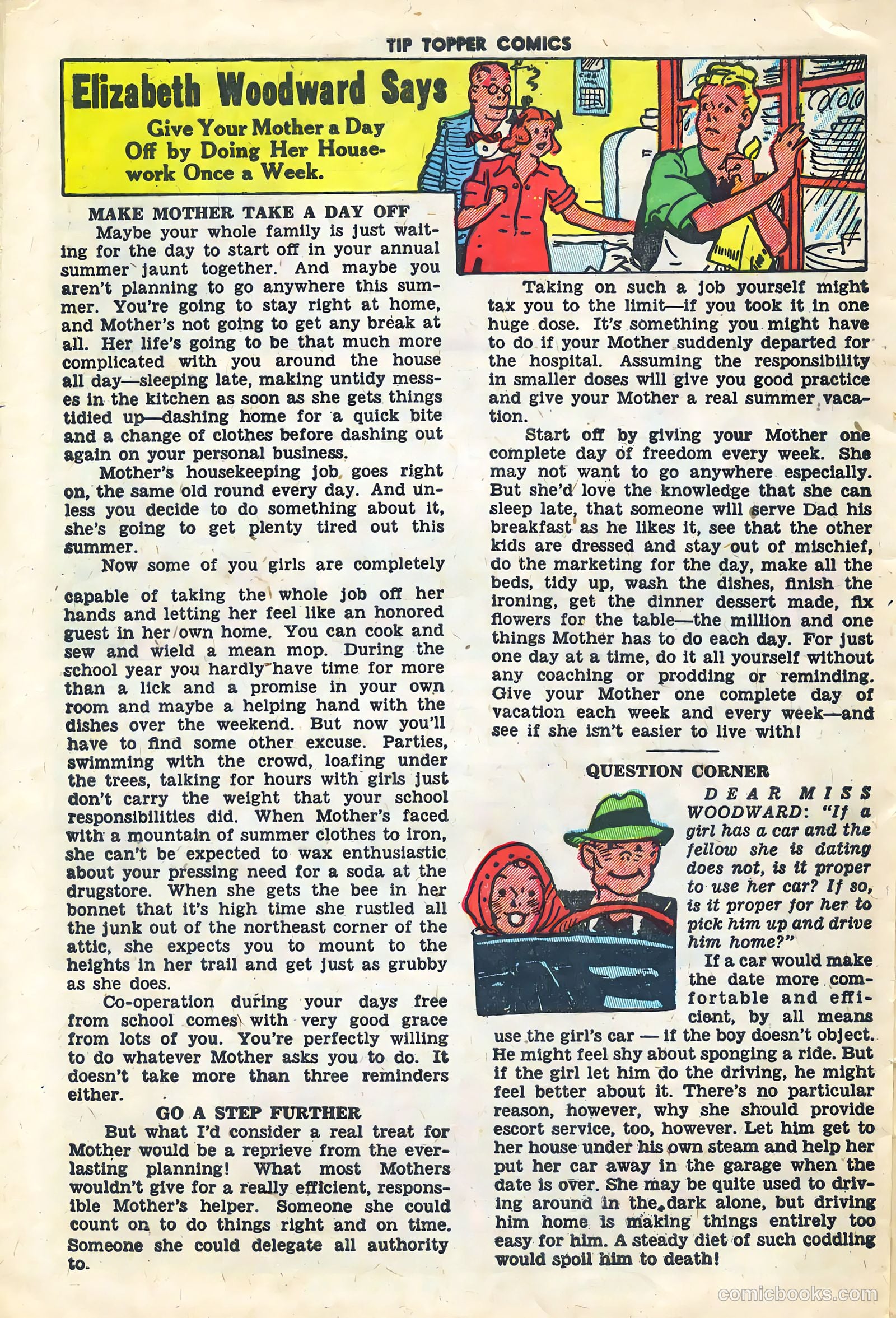 Tip Topper Comics #11 — page 22 of 30