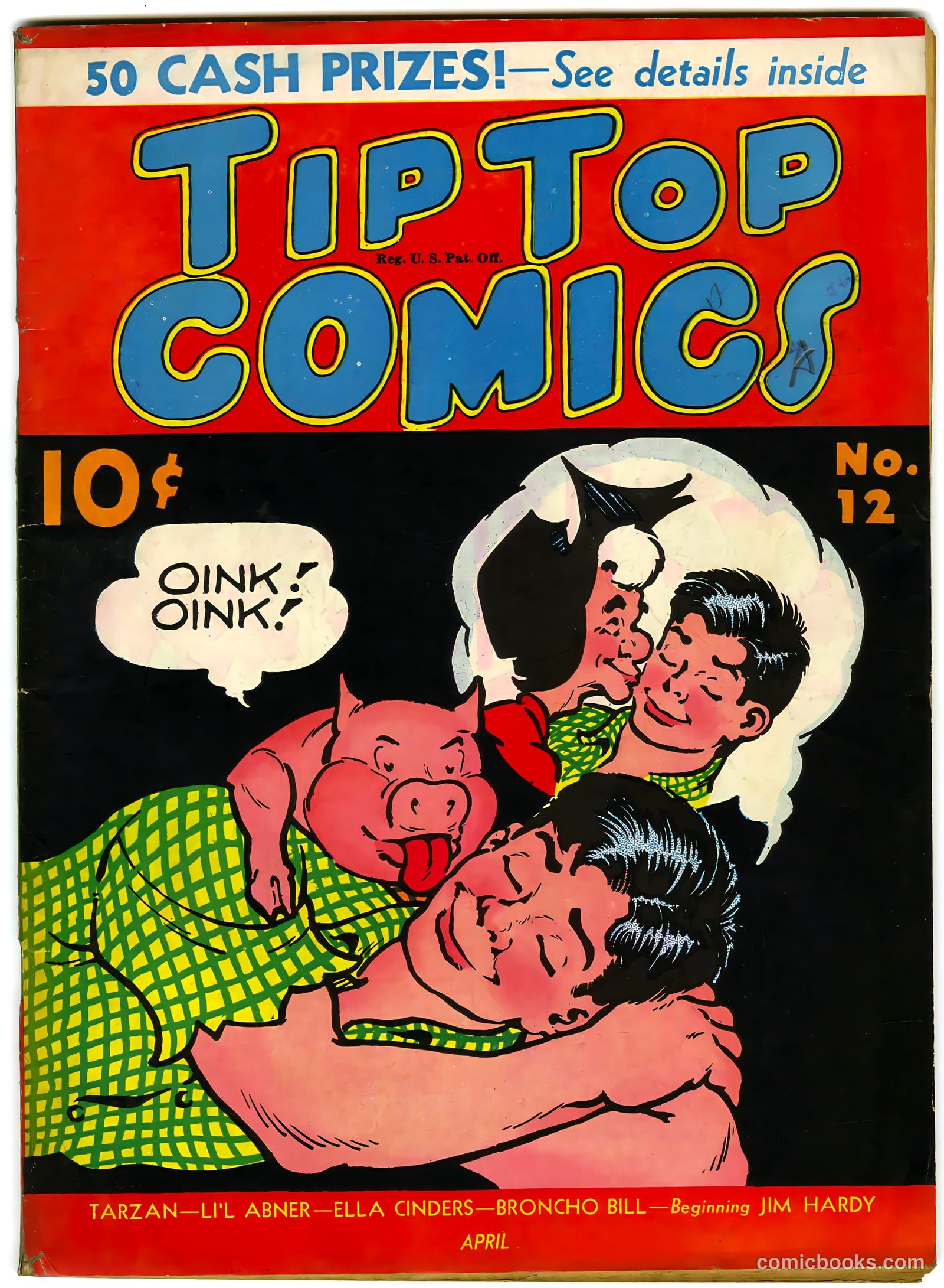 Tip Topper Comics #12 — page 1 of 54