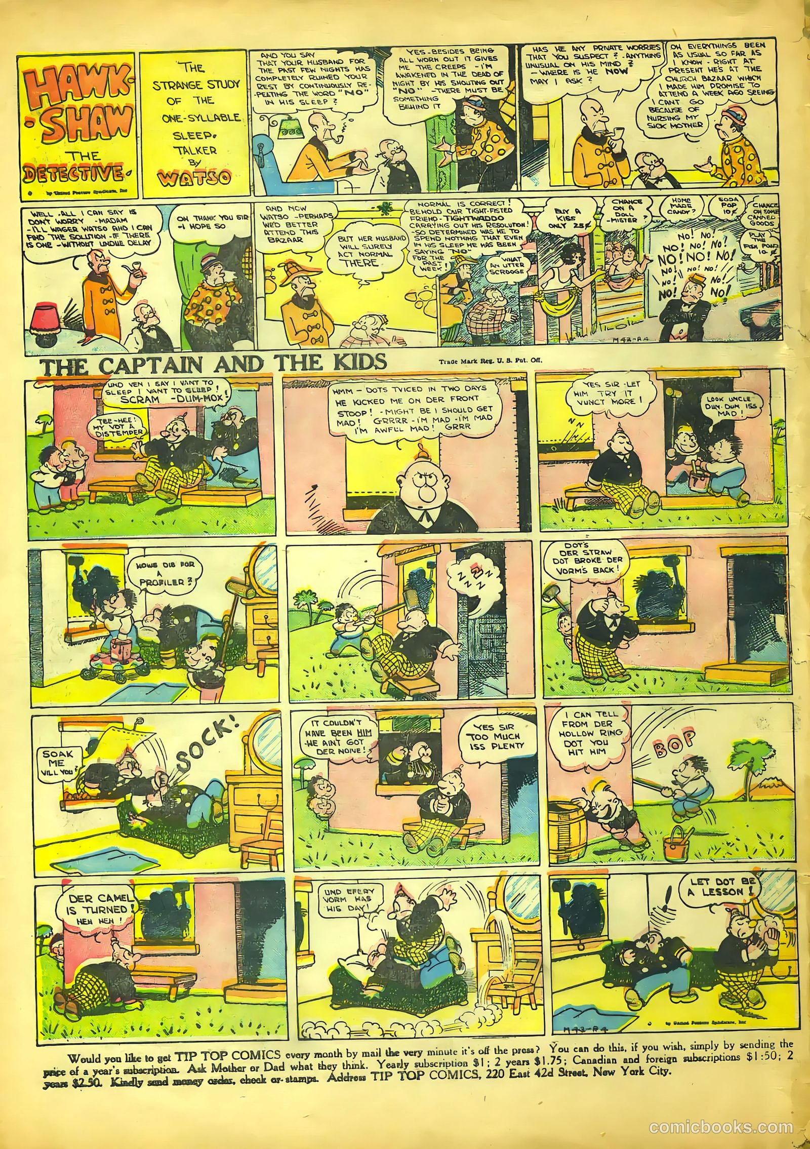 Tip Topper Comics #12 — page 5 of 54