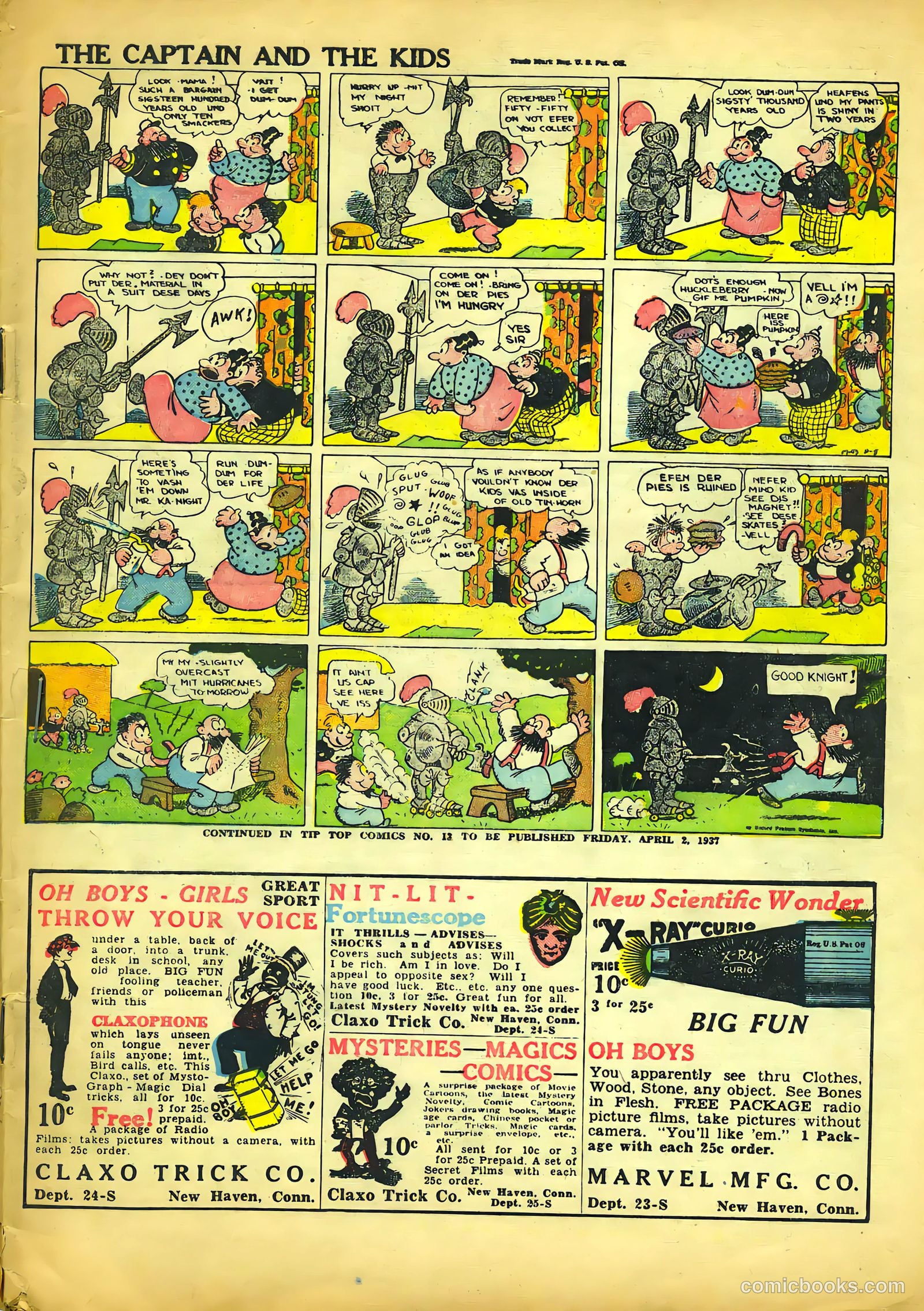 Tip Topper Comics #12 — page 6 of 54