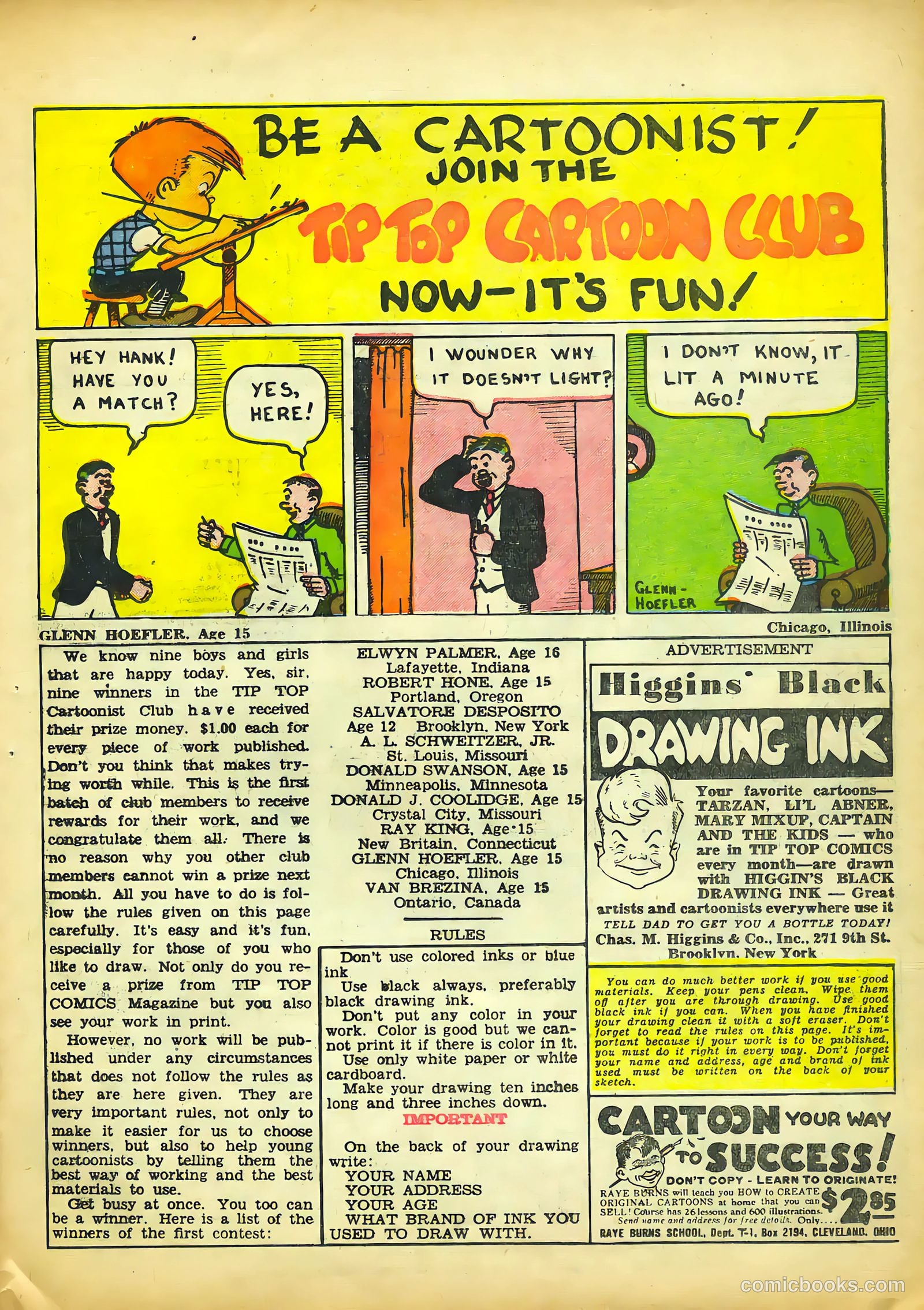 Tip Topper Comics #12 — page 27 of 54