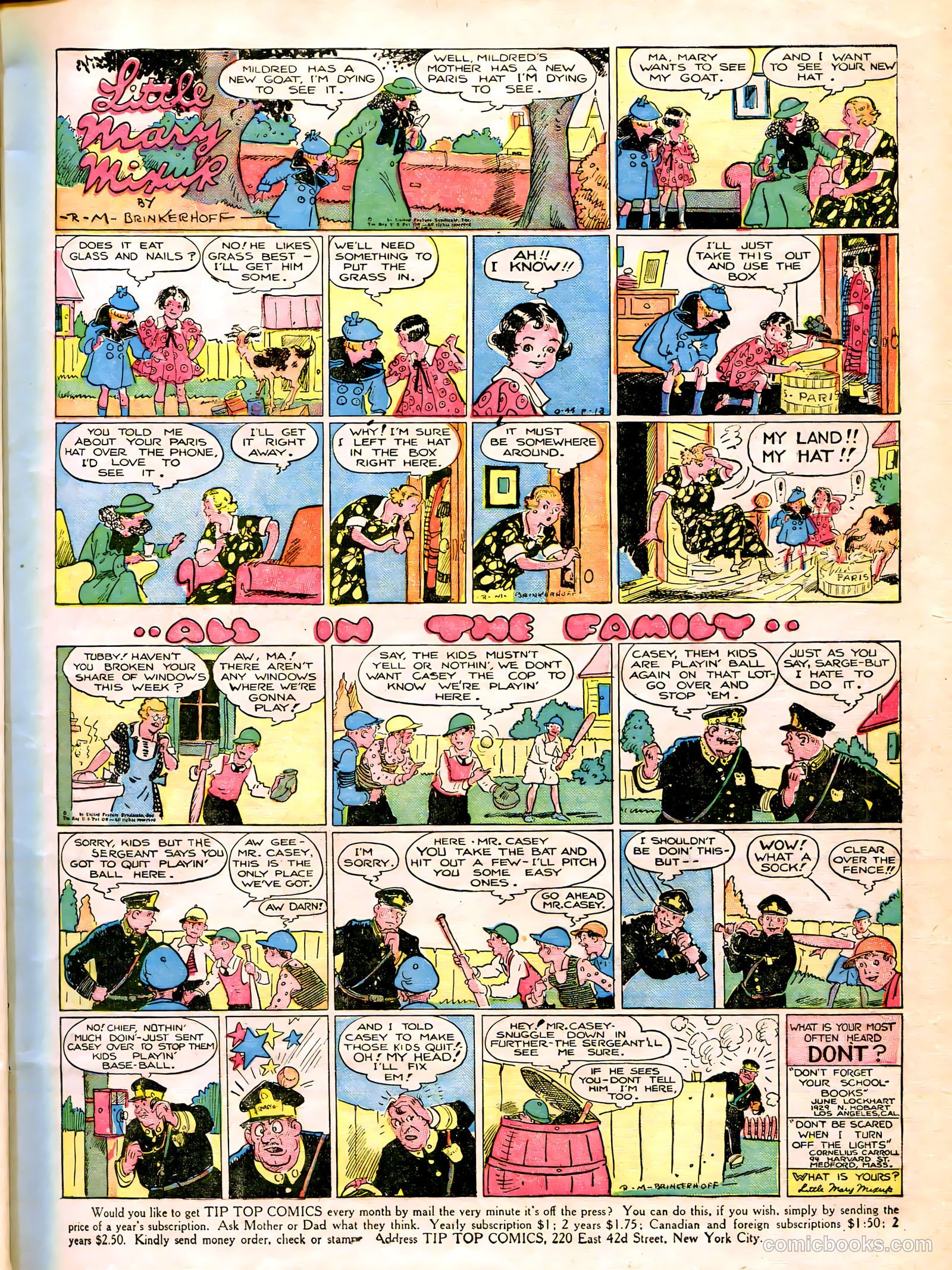 Tip Topper Comics #14 — page 15 of 58