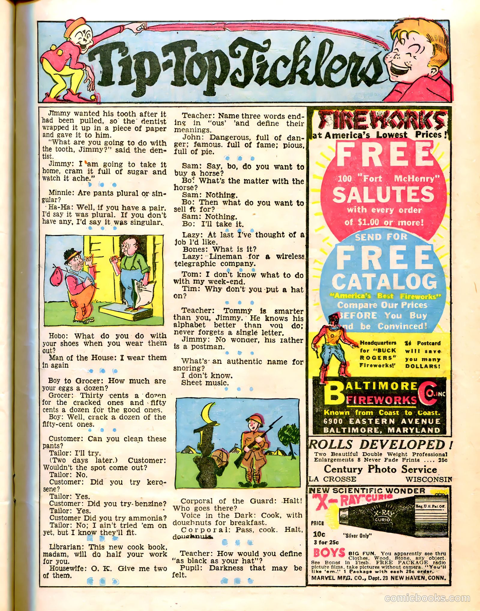 Tip Topper Comics #14 — page 22 of 58