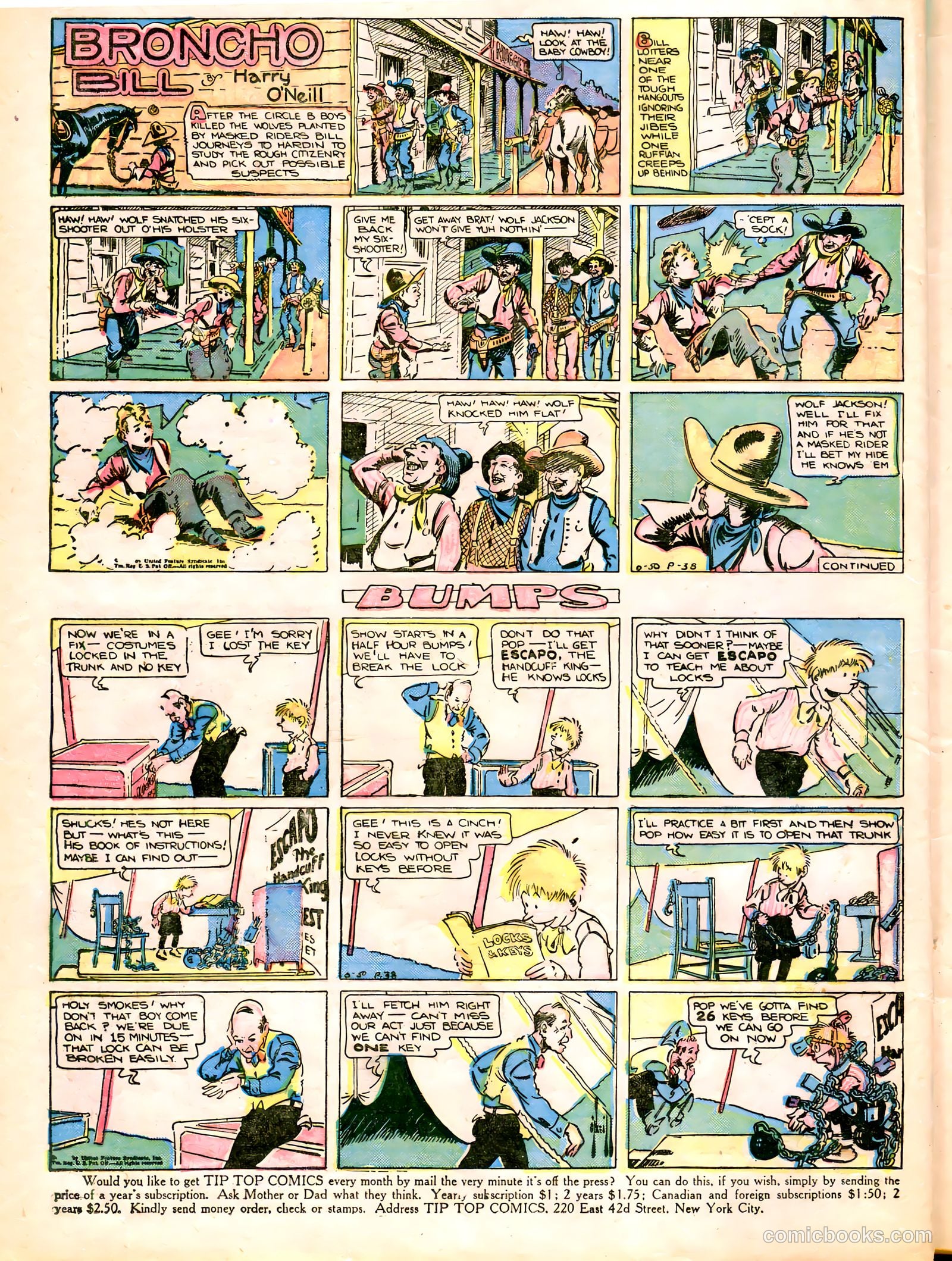 Tip Topper Comics #14 — page 35 of 58