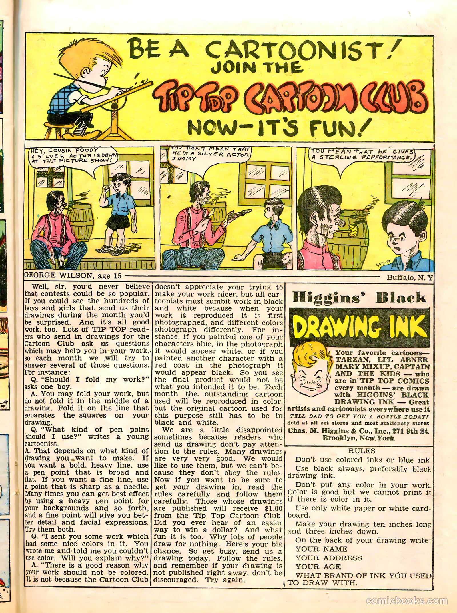 Tip Topper Comics #14 — page 42 of 58