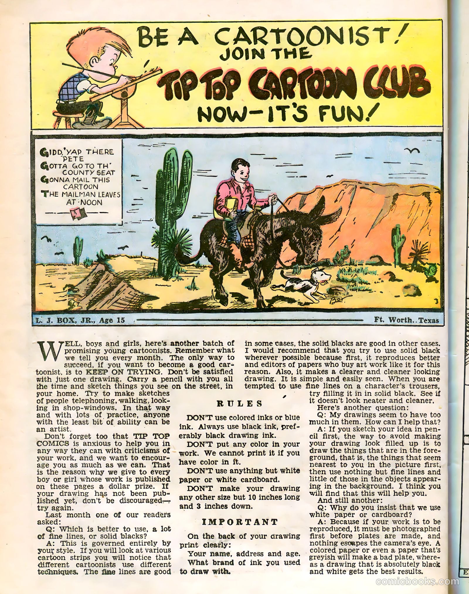 Tip Topper Comics #15 — page 43 of 58