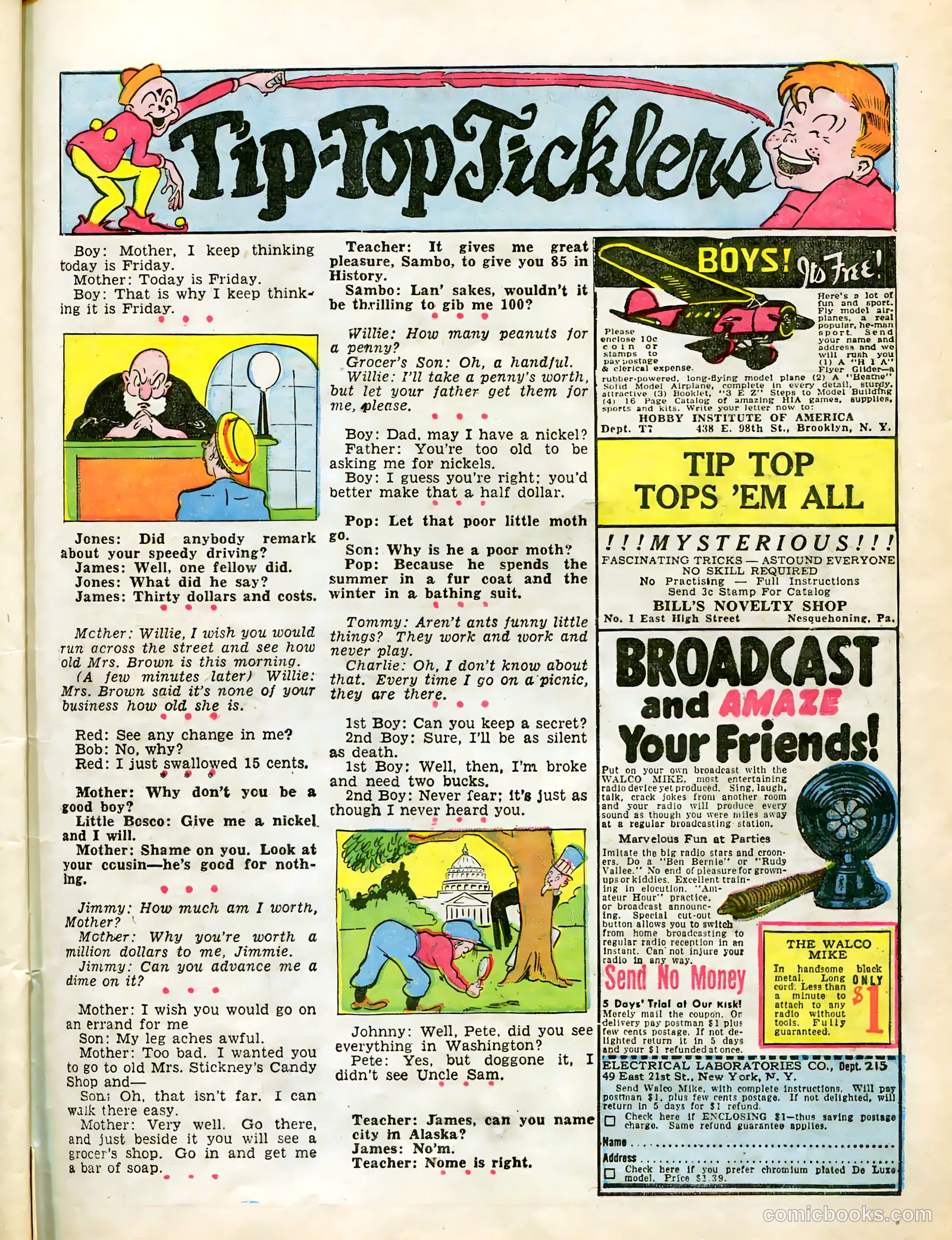 Tip Topper Comics #15 — page 46 of 58