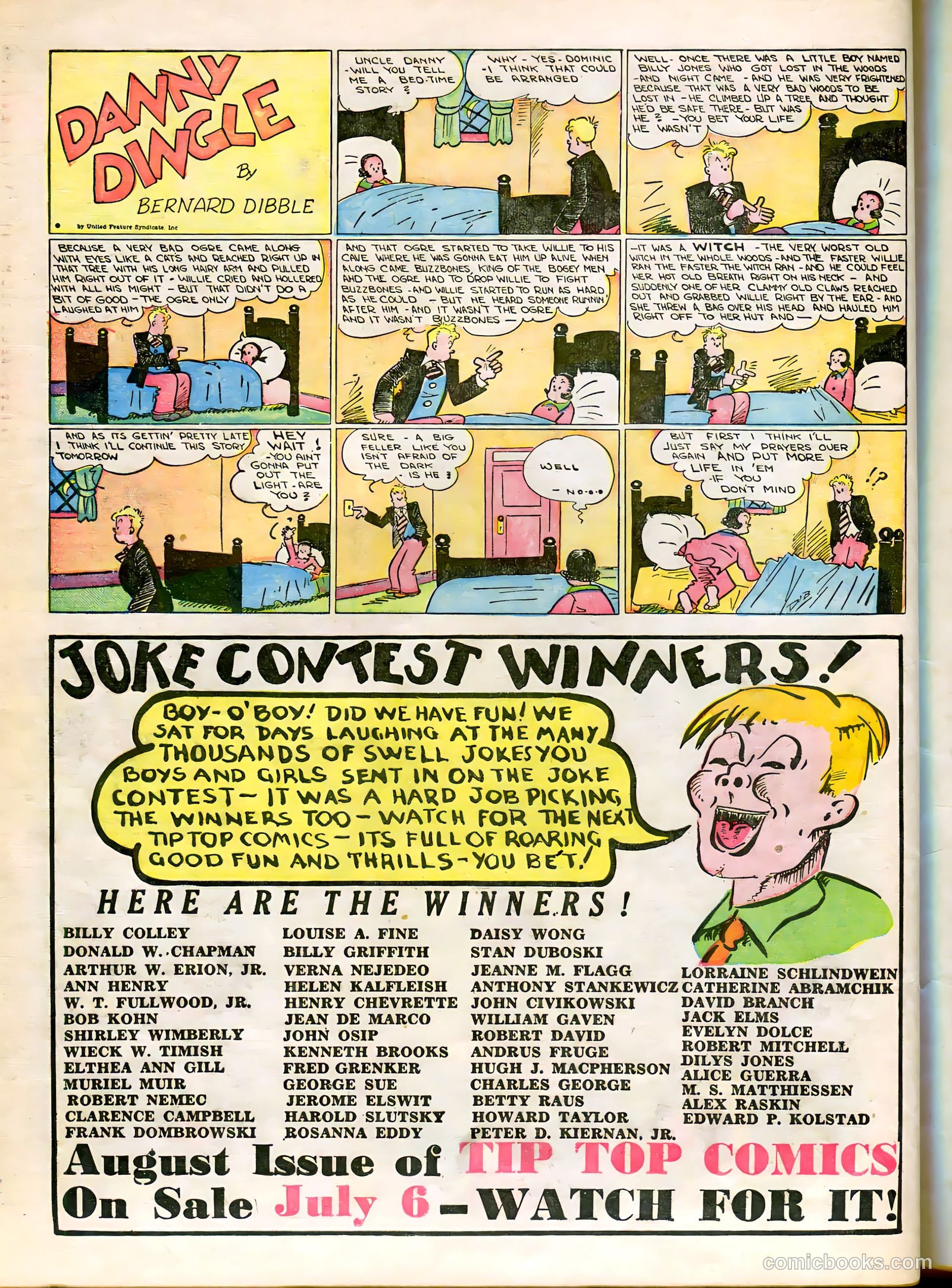 Tip Topper Comics #15 — page 49 of 58
