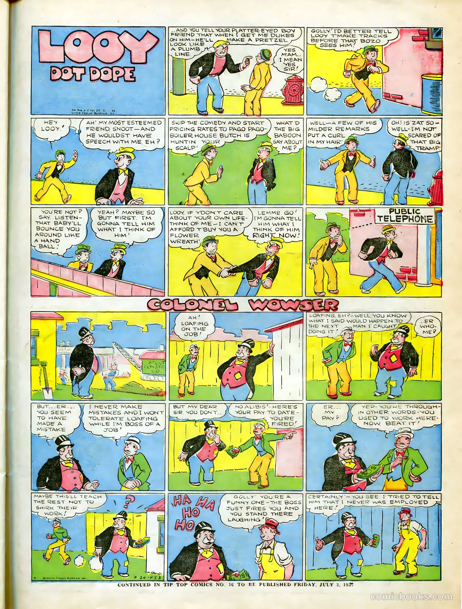 Tip Topper Comics #15 — page 50 of 58