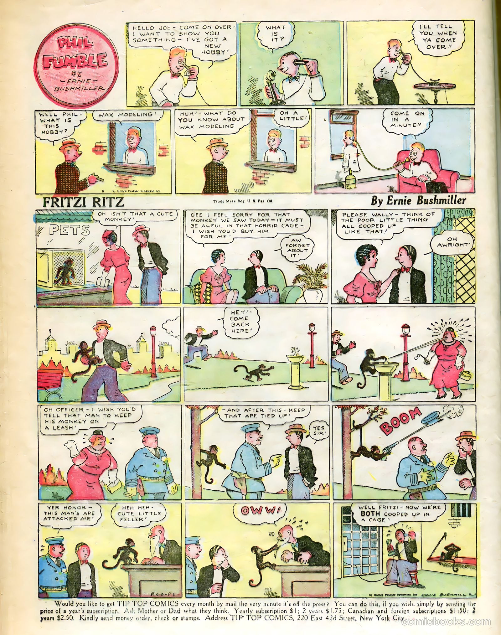 Tip Topper Comics #15 — page 51 of 58