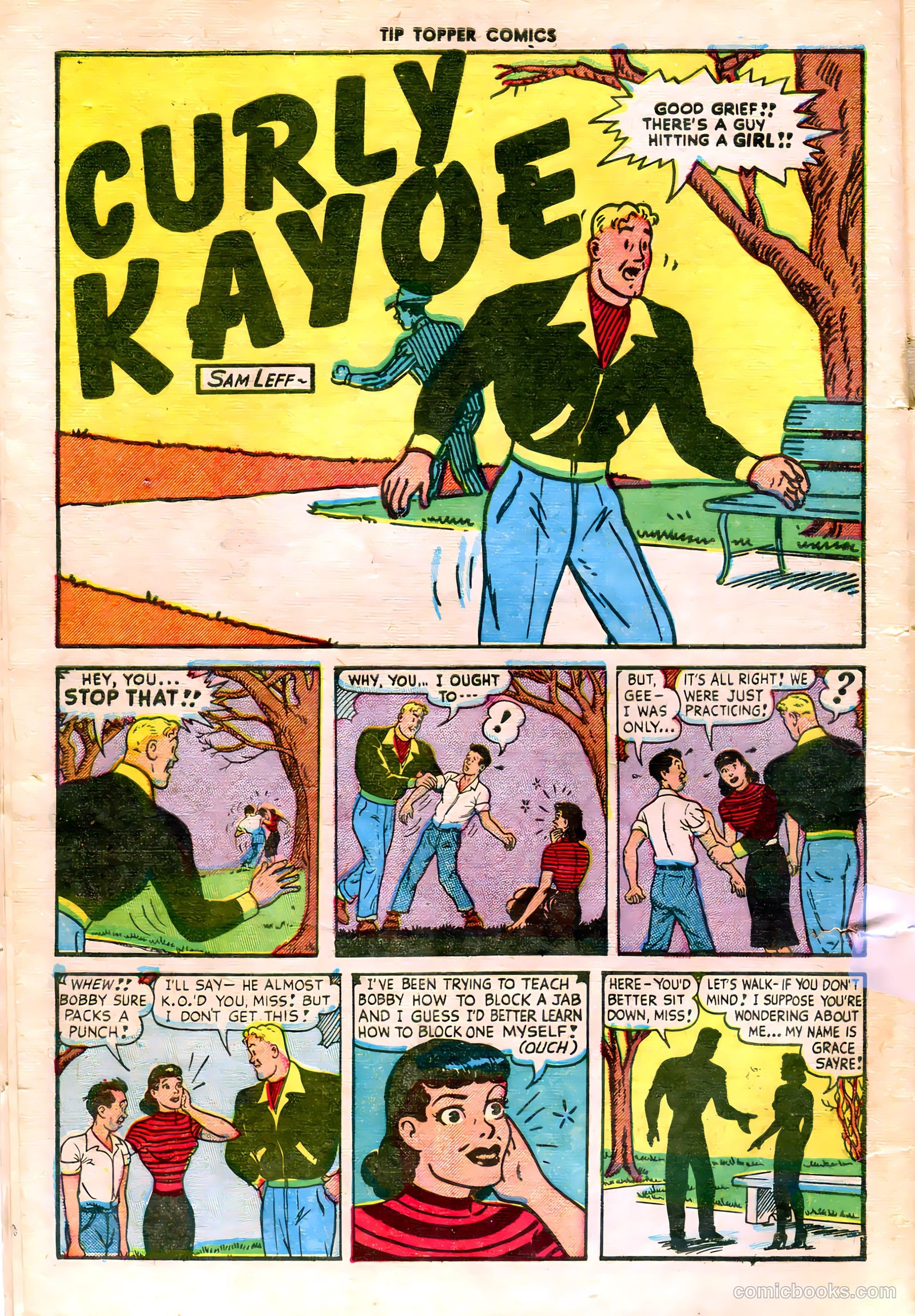 Tip Topper Comics #16 — page 8 of 28