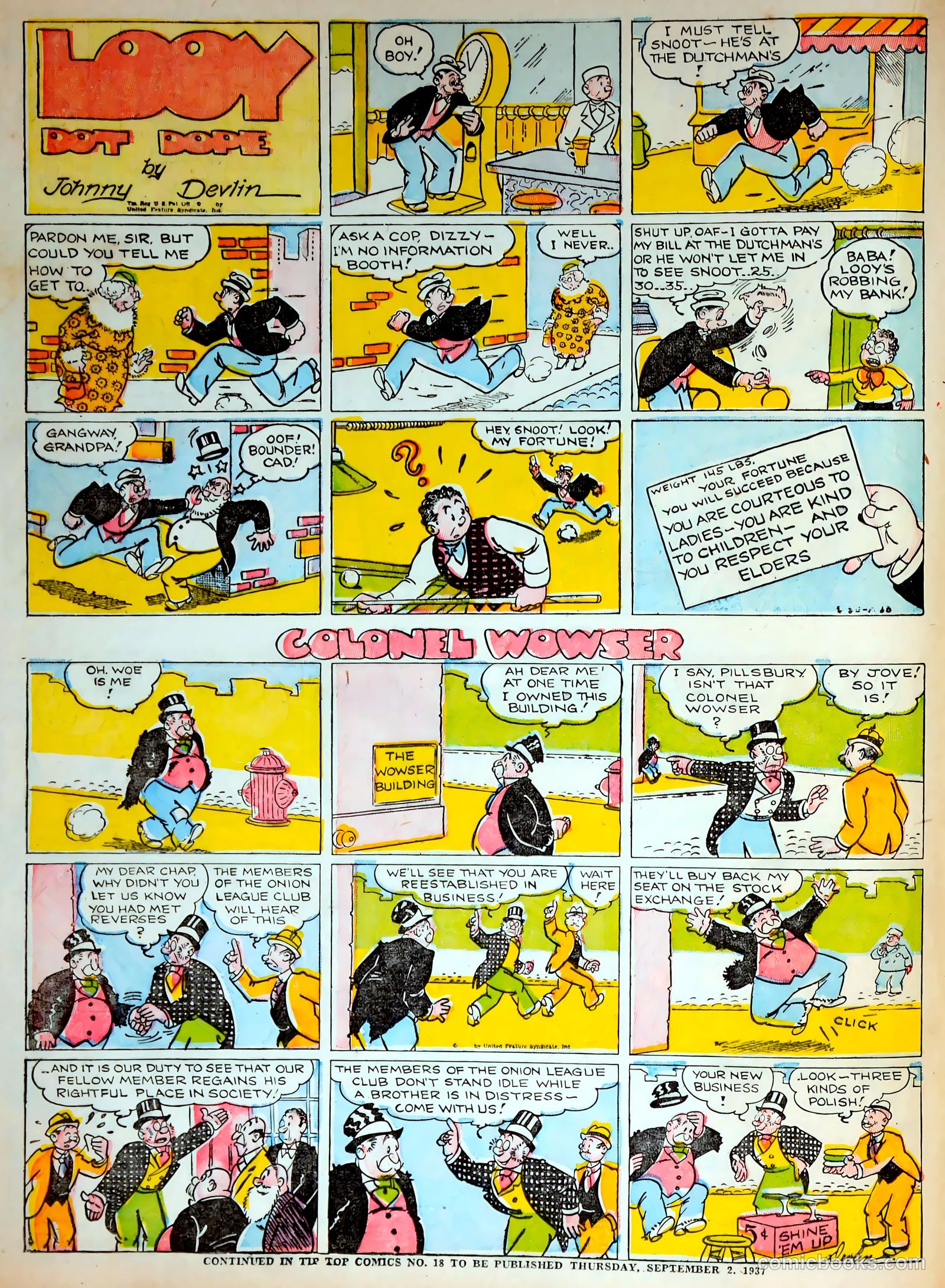 Tip Topper Comics #17 — page 33 of 56