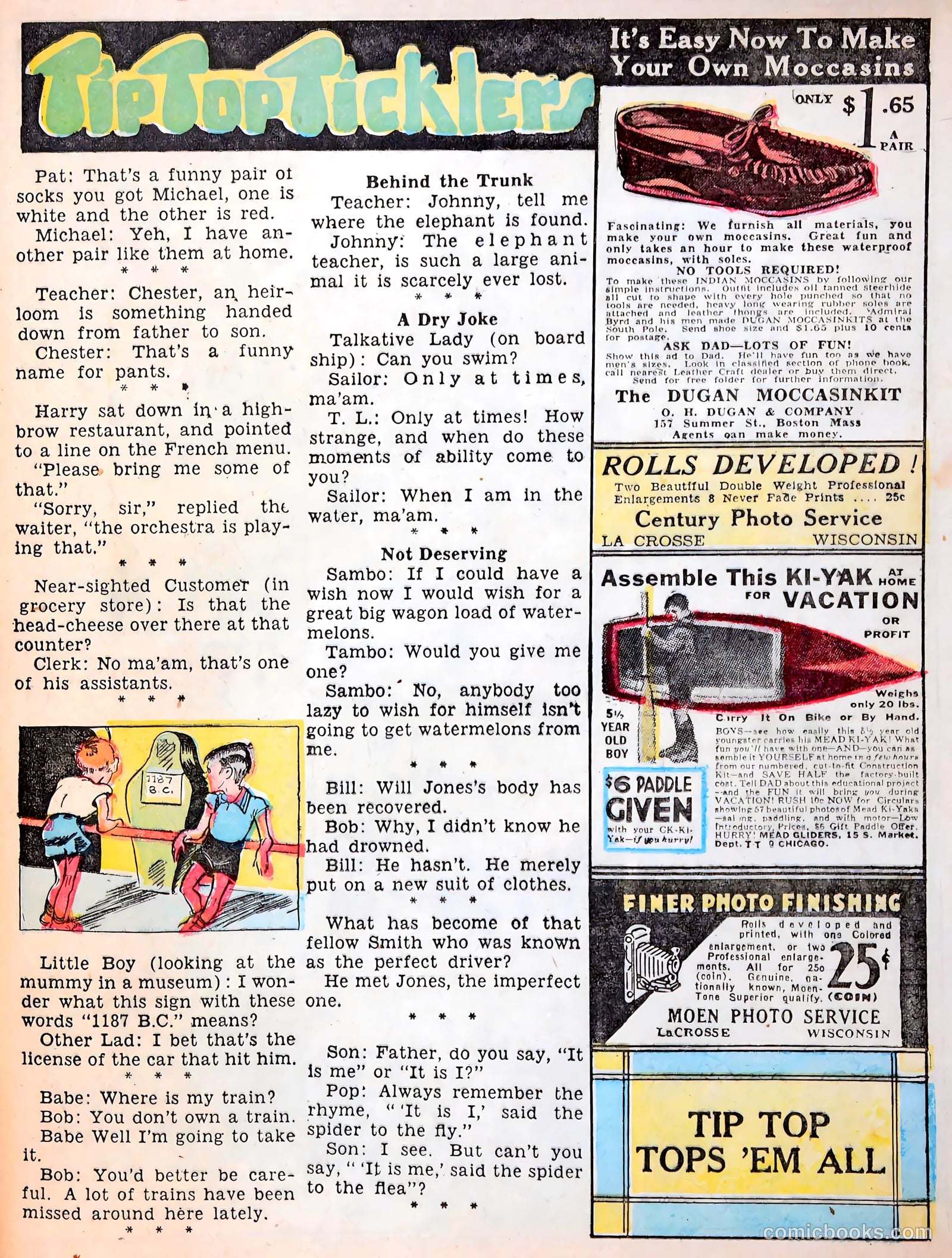 Tip Topper Comics #17 — page 42 of 56