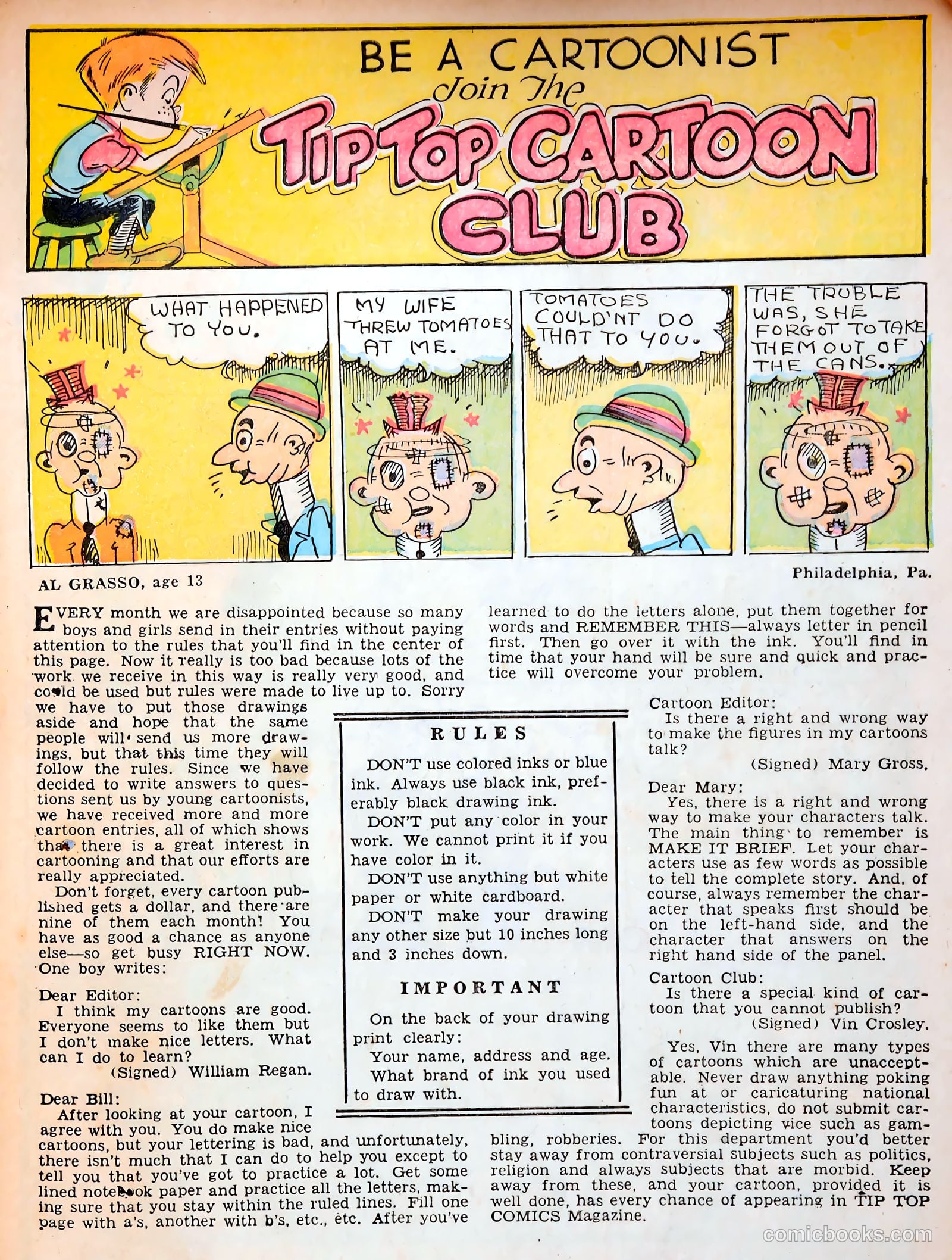 Tip Topper Comics #17 — page 47 of 56