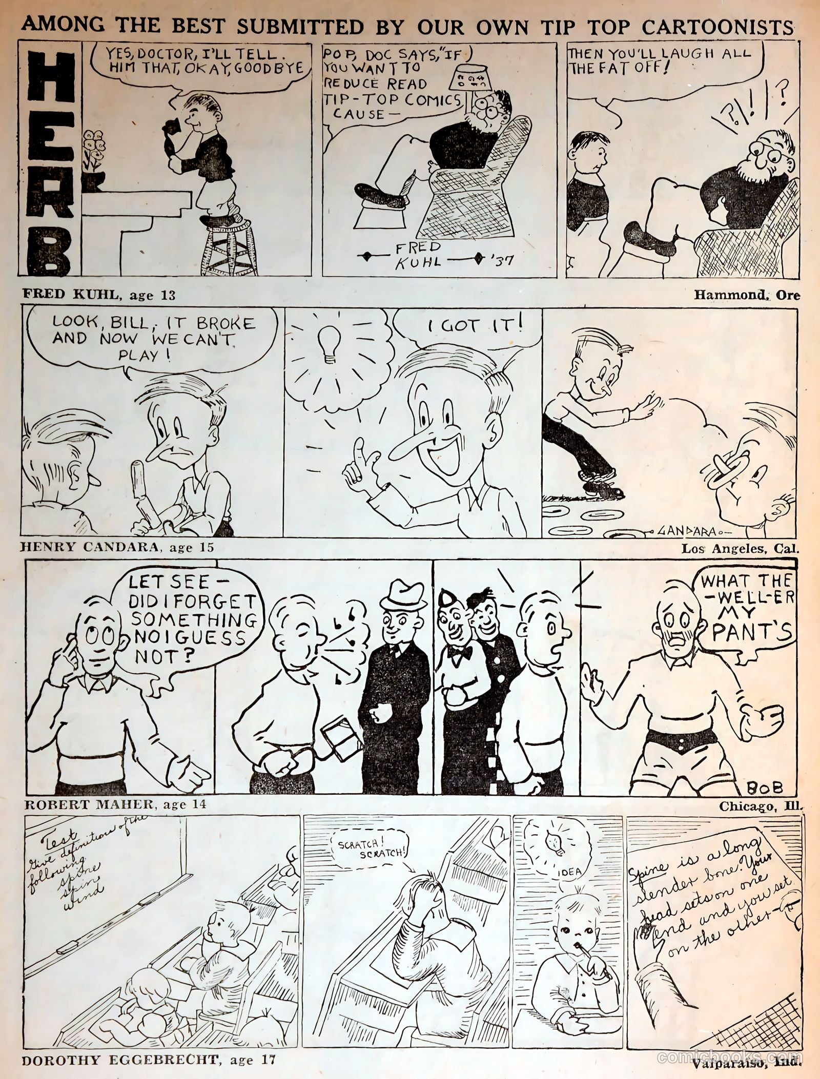Tip Topper Comics #17 — page 48 of 56