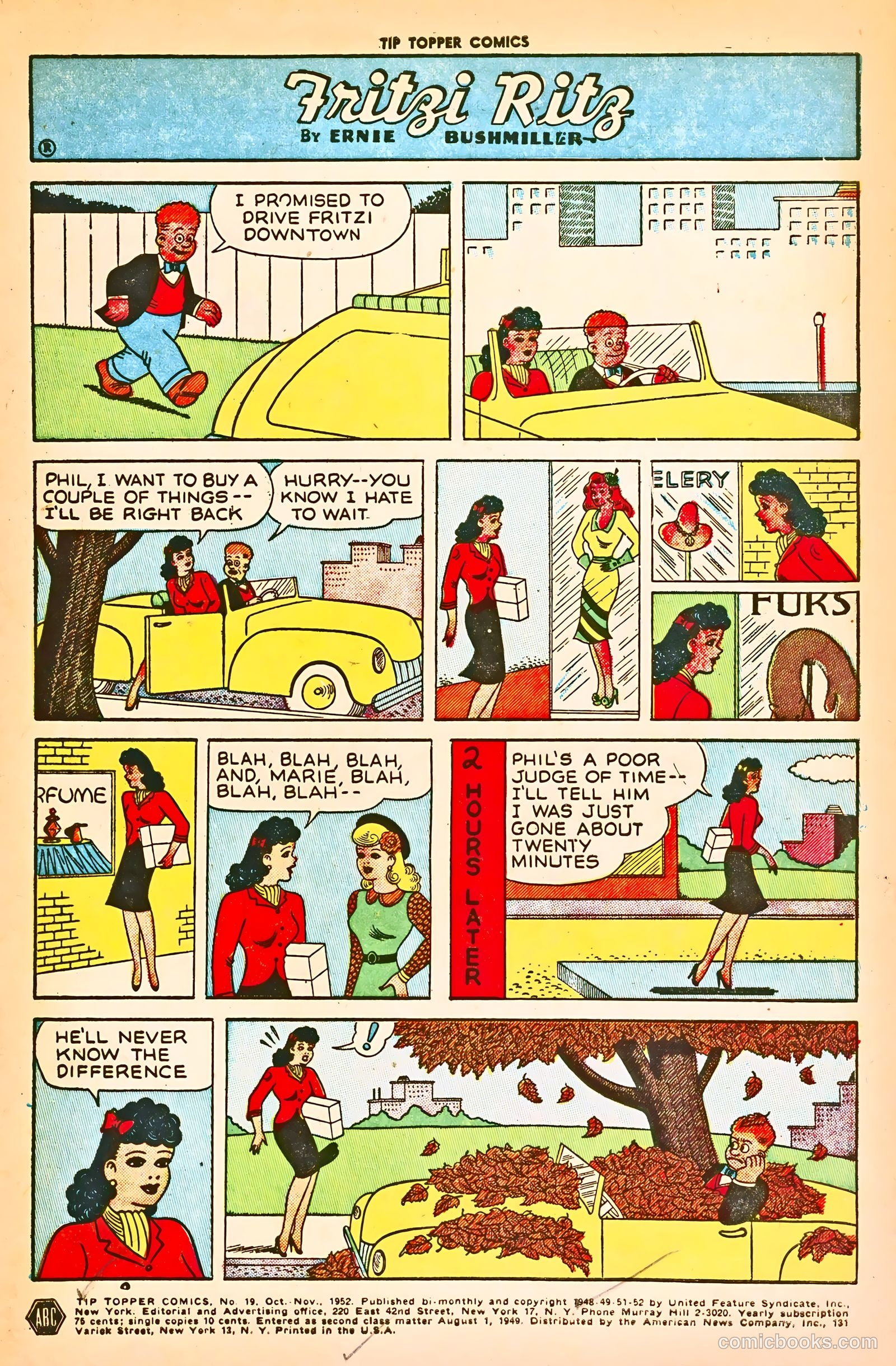 Tip Topper Comics #19 — page 3 of 28