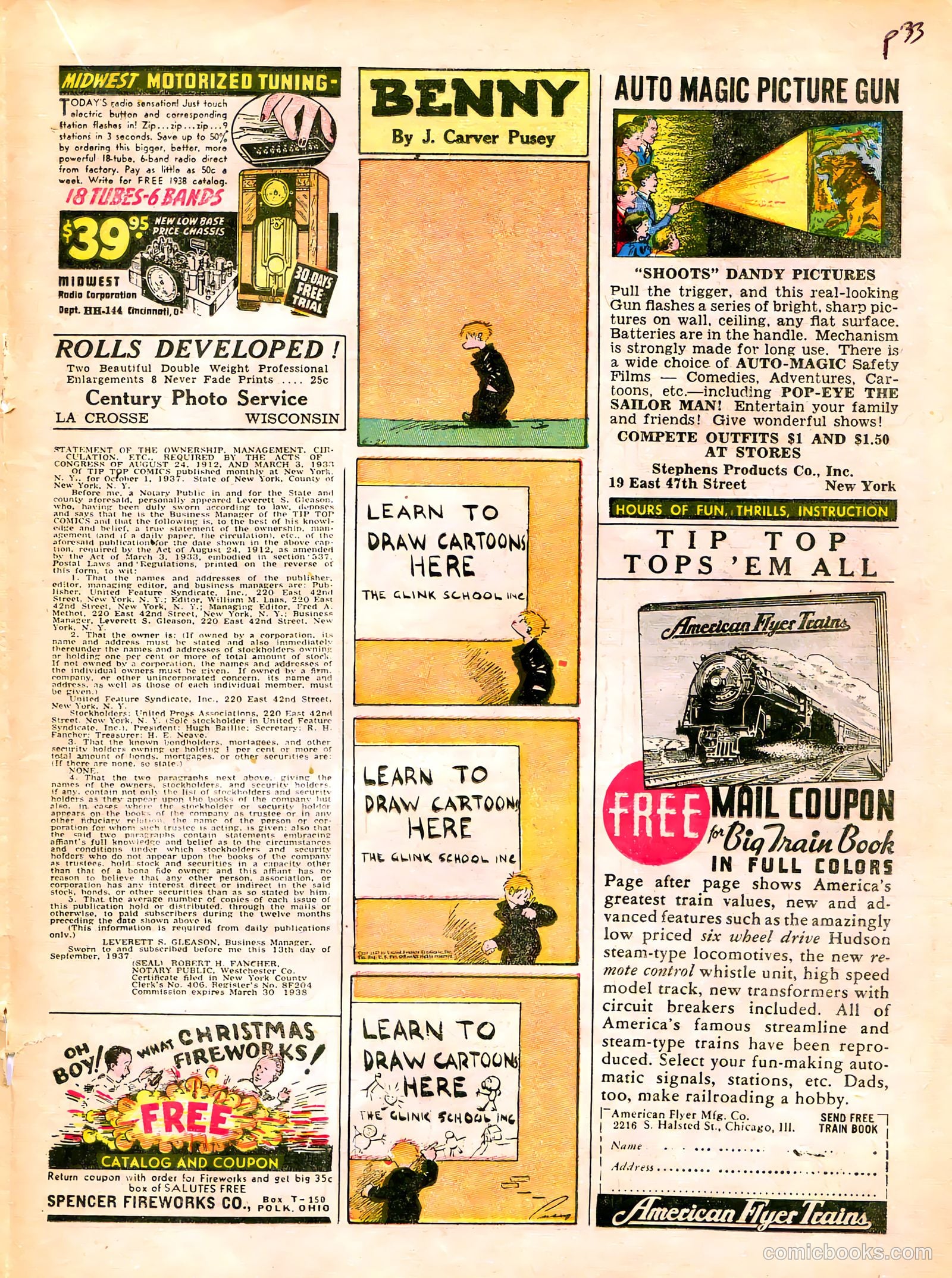 Tip Topper Comics #20 — page 27 of 53