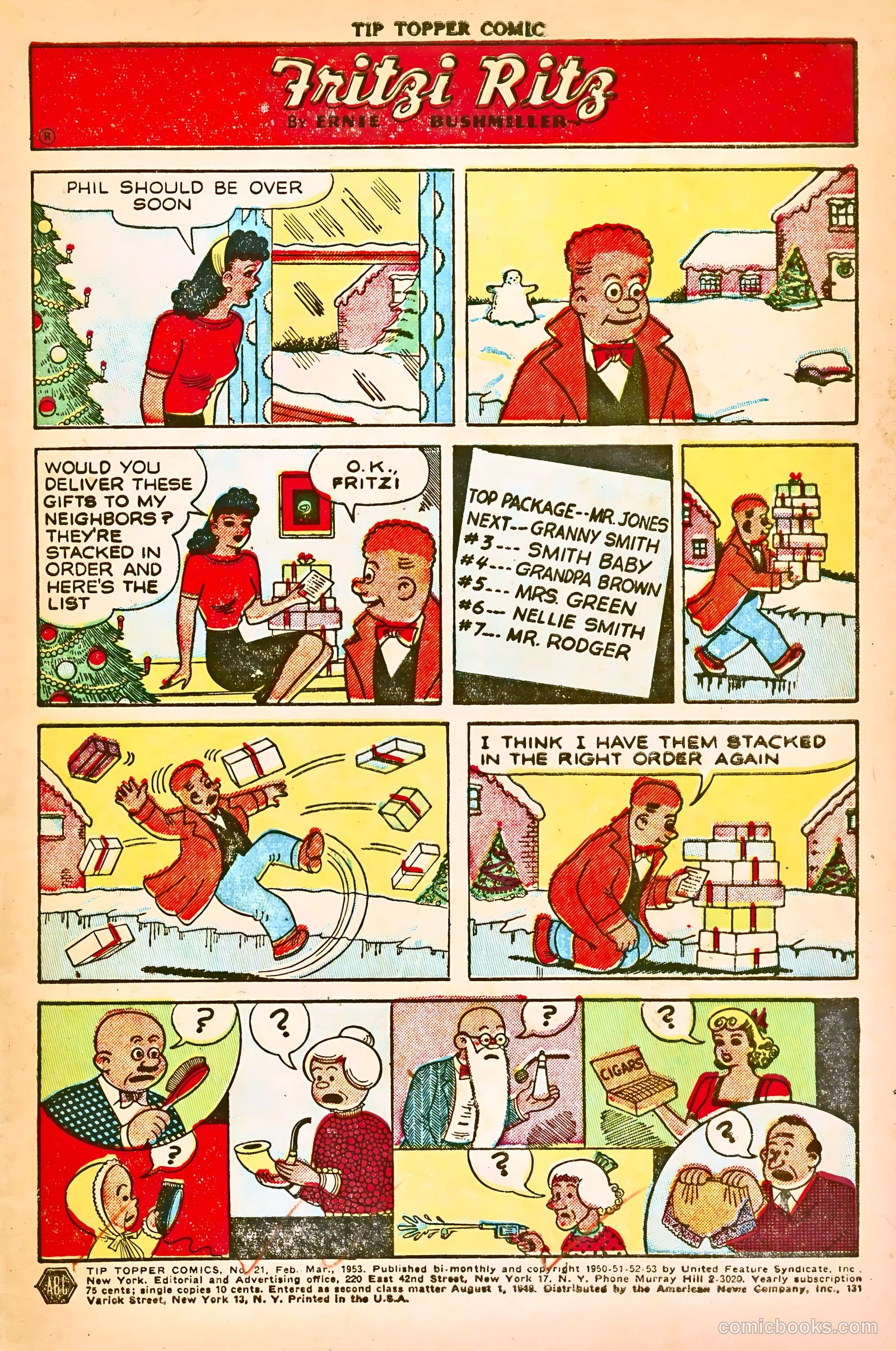 Tip Topper Comics #21 — page 3 of 27
