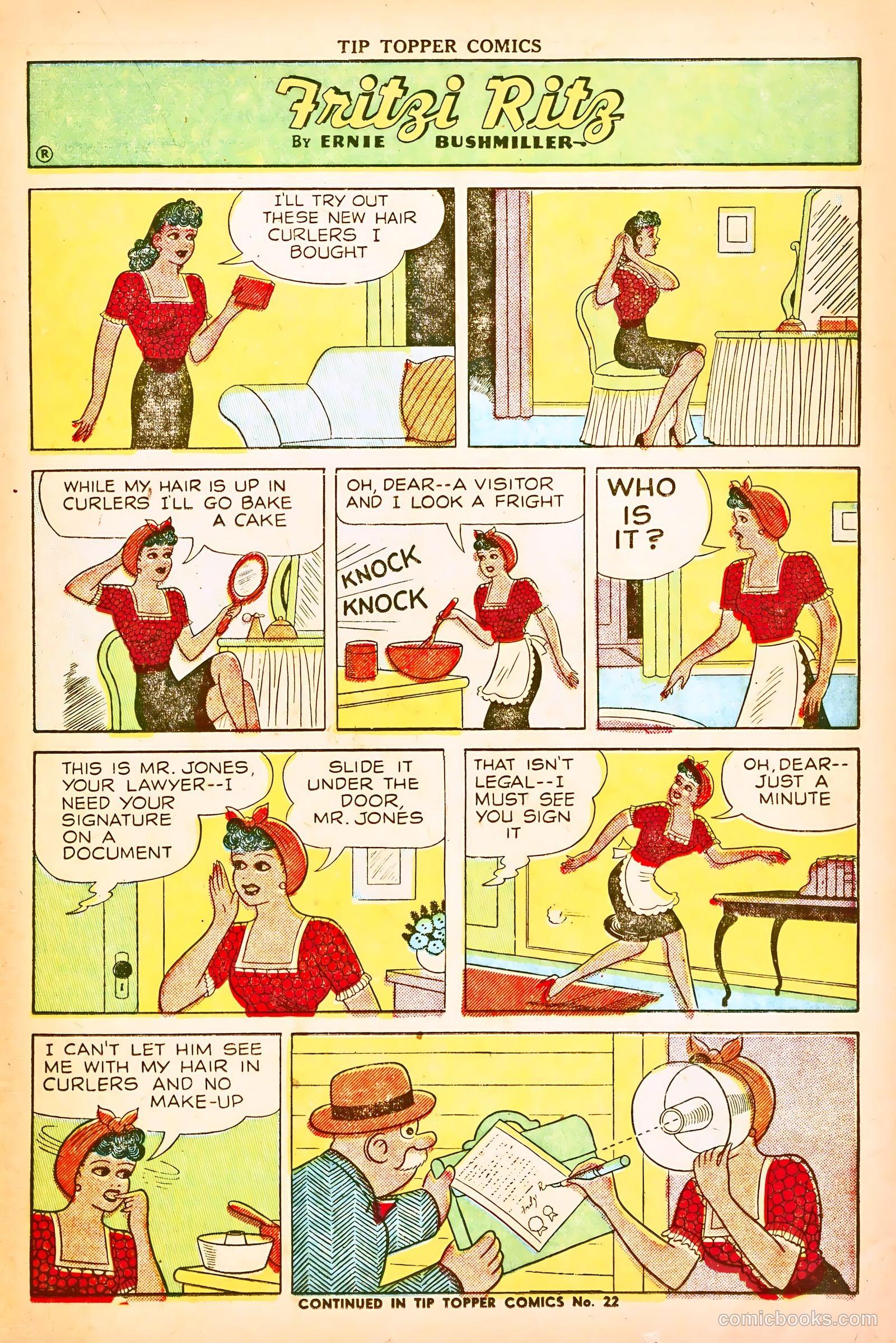 Tip Topper Comics #21 — page 21 of 27