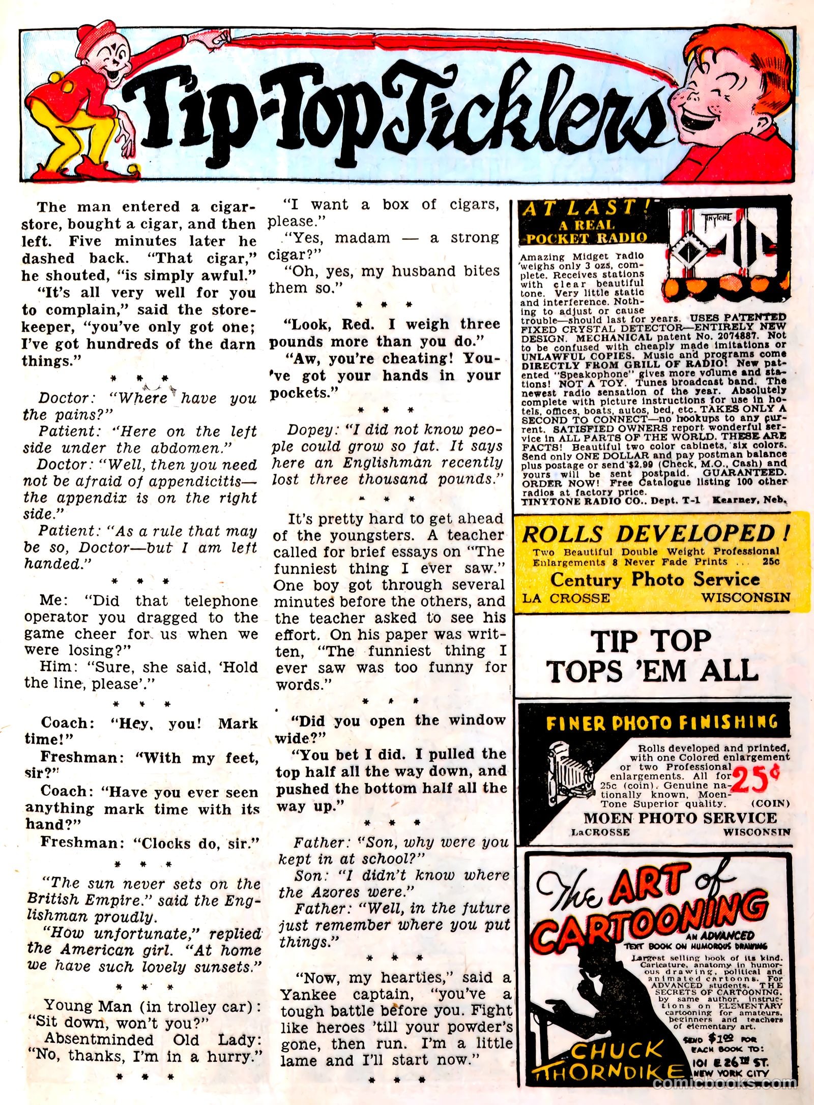 Tip Topper Comics #22 — page 19 of 55