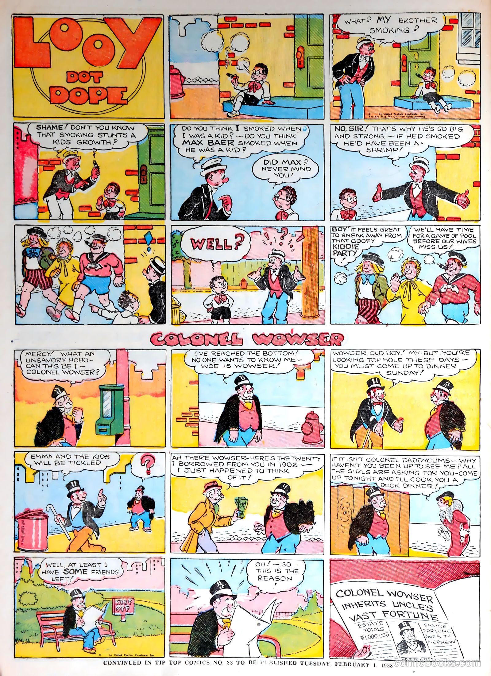 Tip Topper Comics #22 — page 46 of 55