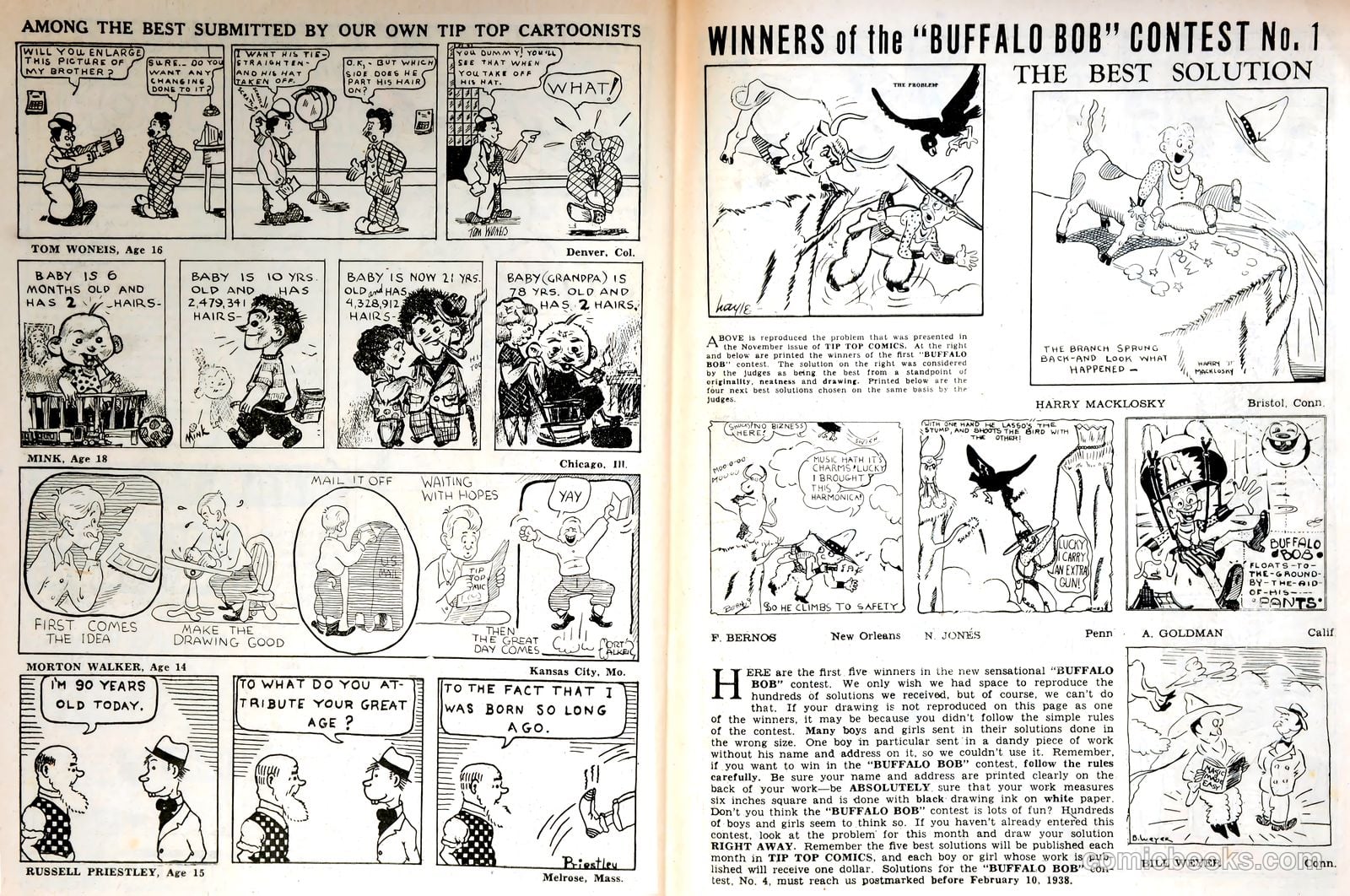 Tip Topper Comics #22 — page 48 of 55